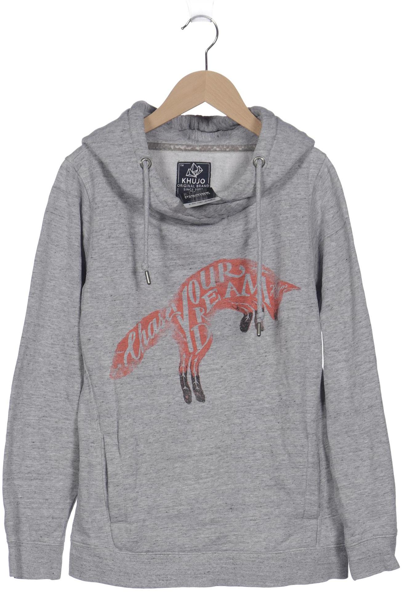 

Khujo Damen Kapuzenpullover, grau, Gr. 38