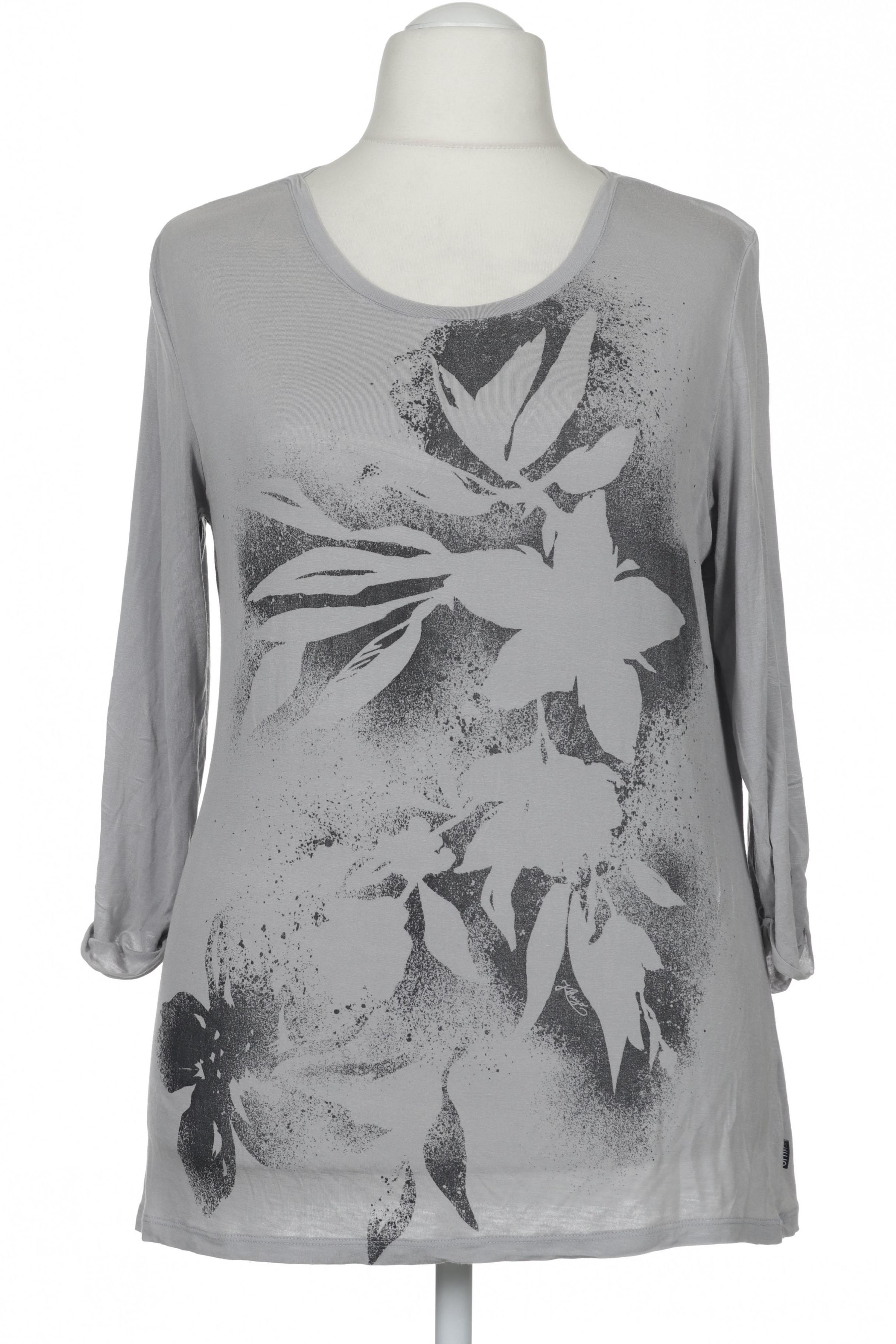 

Khujo Damen Langarmshirt, grau, Gr.