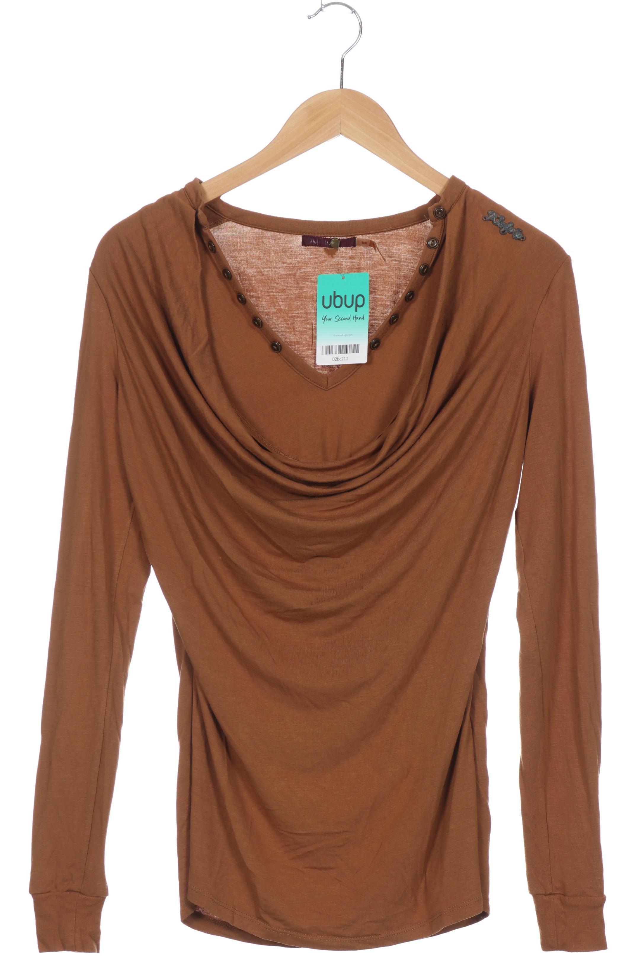 

Khujo Damen Langarmshirt, braun, Gr.