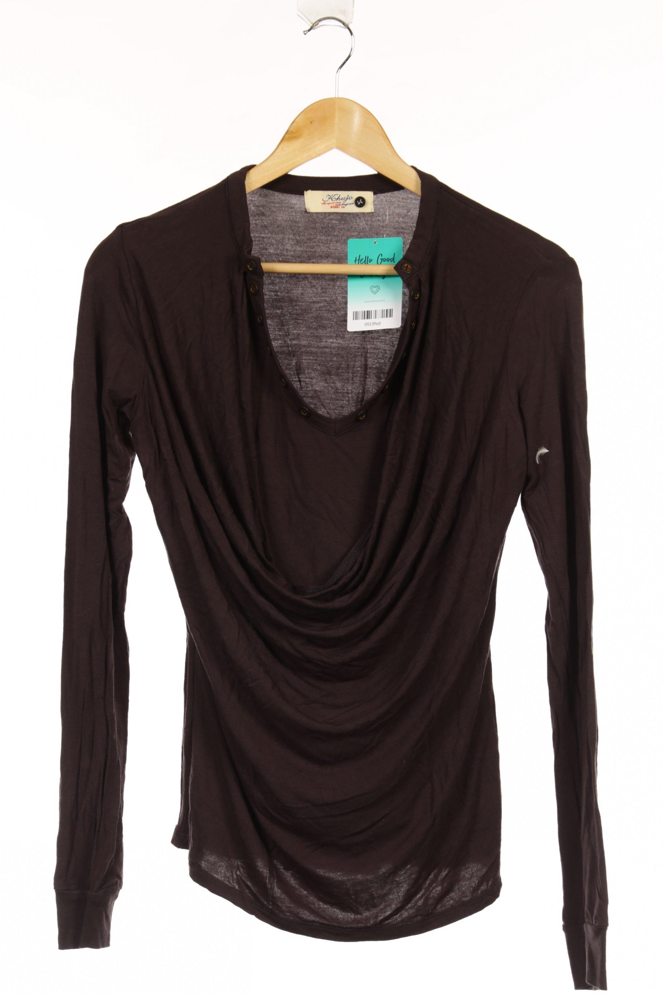 

Khujo Damen Langarmshirt, grau, Gr.
