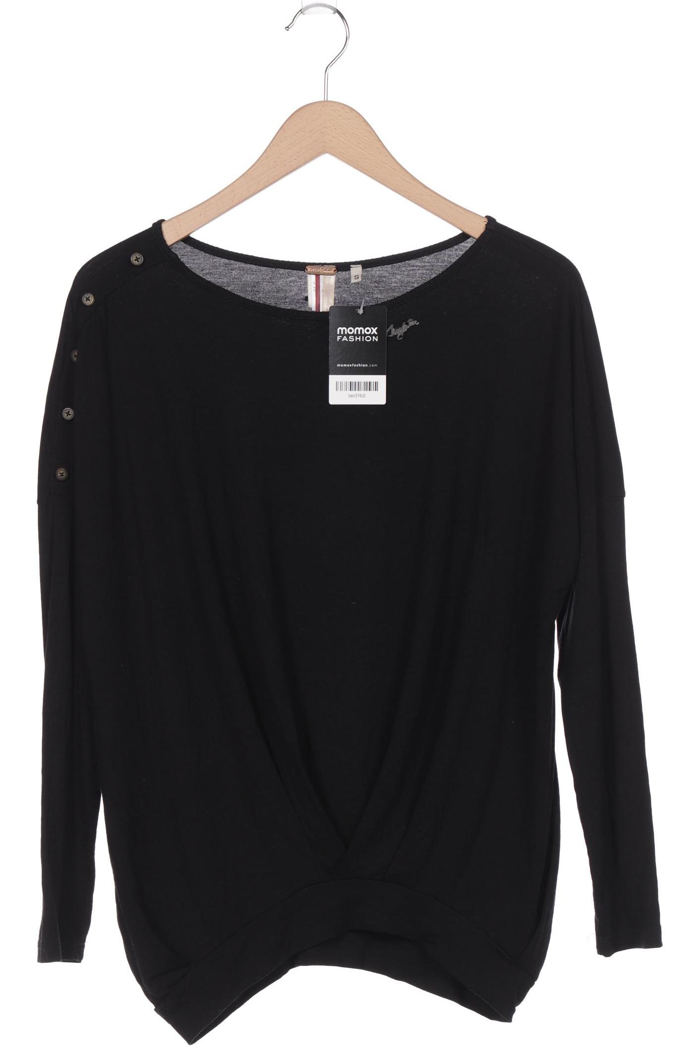

Khujo Damen Langarmshirt, schwarz, Gr. 36