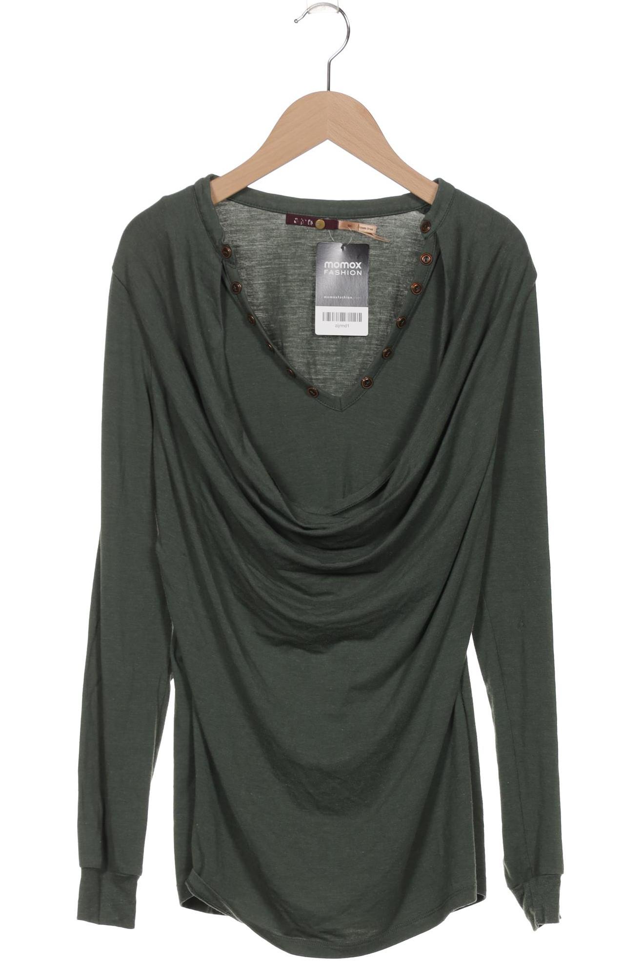 

Khujo Damen Langarmshirt, grün, Gr. 42