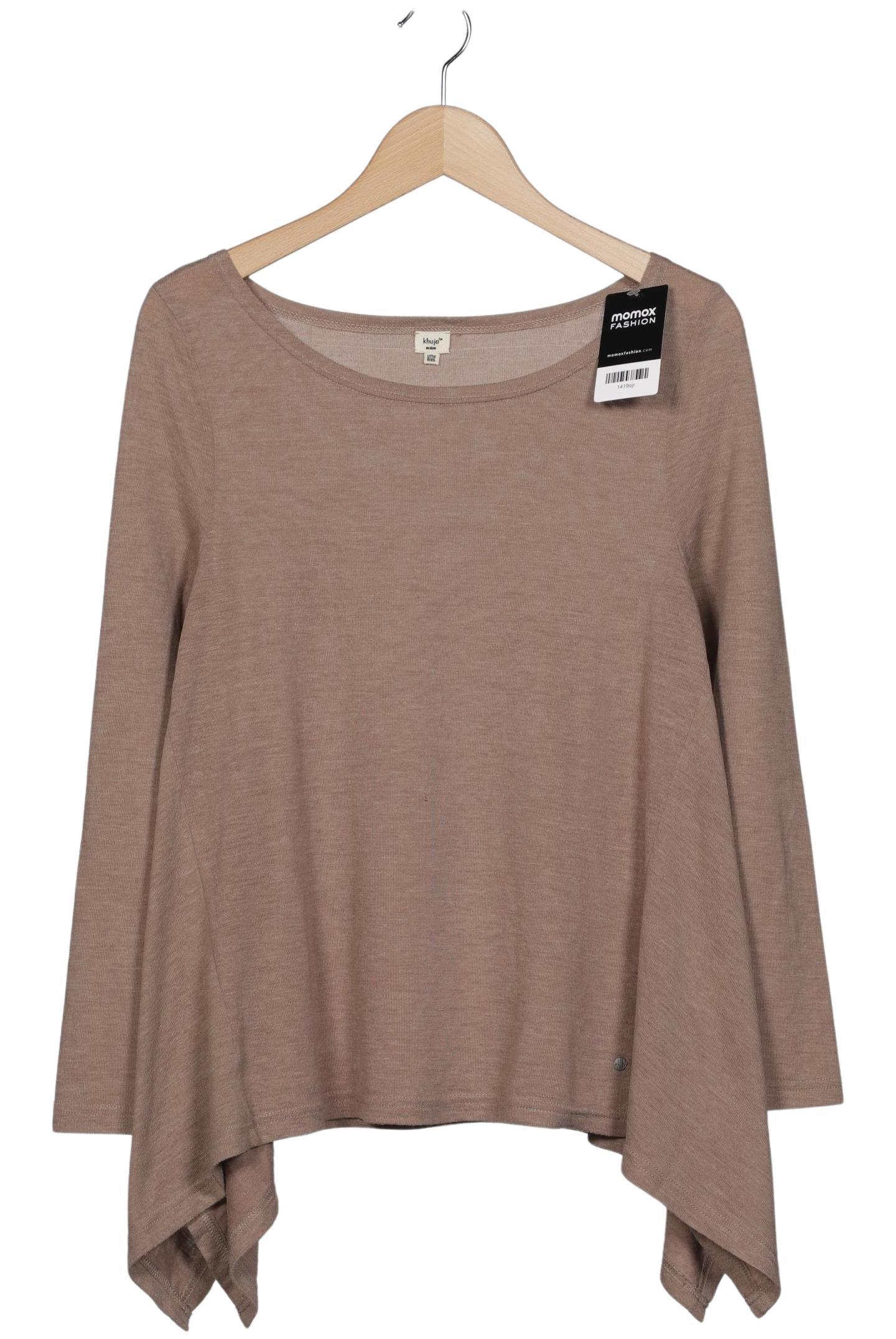 

Khujo Damen Langarmshirt, beige, Gr. 38