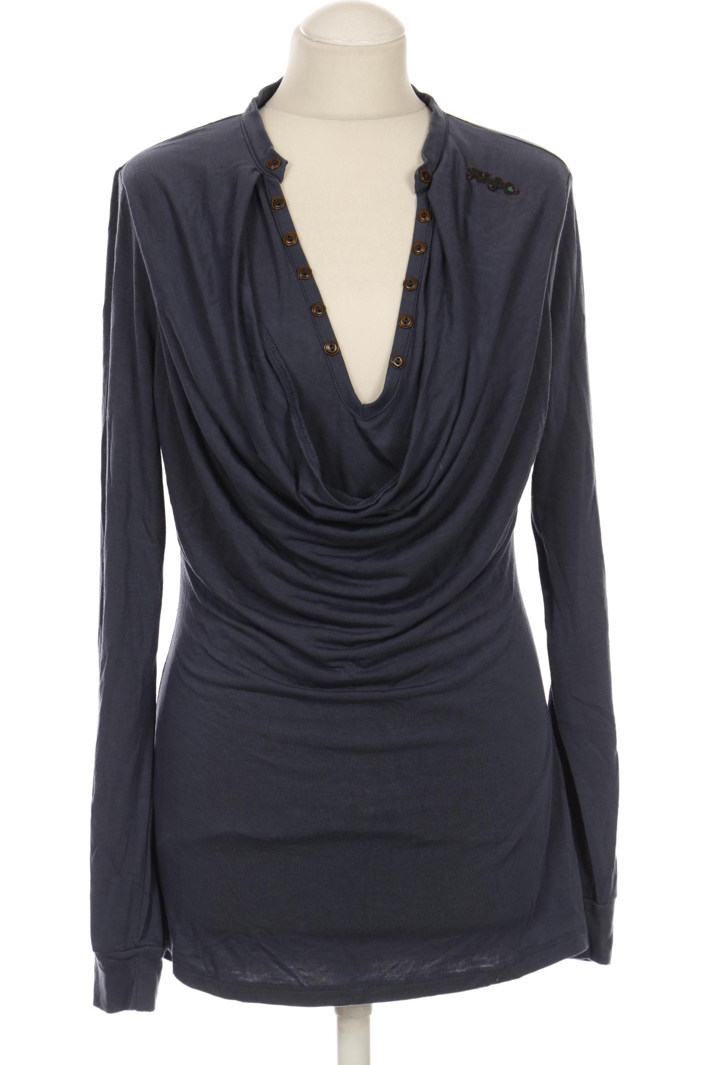 

Khujo Damen Langarmshirt, blau, Gr.