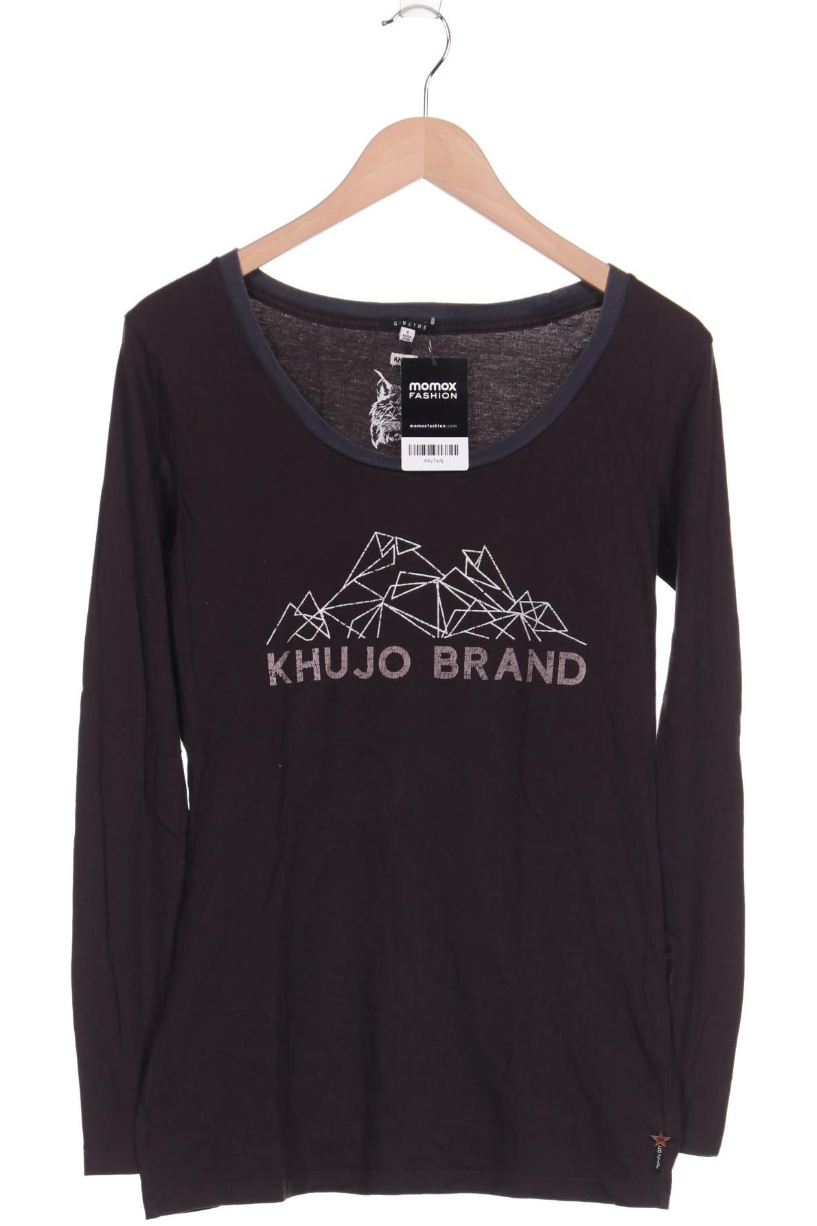 

Khujo Damen Langarmshirt, grau, Gr. 36