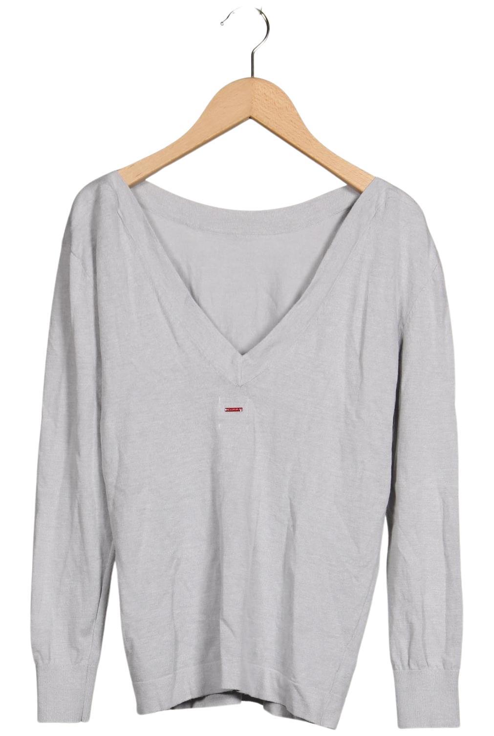 

Khujo Damen Langarmshirt, grau, Gr. 36