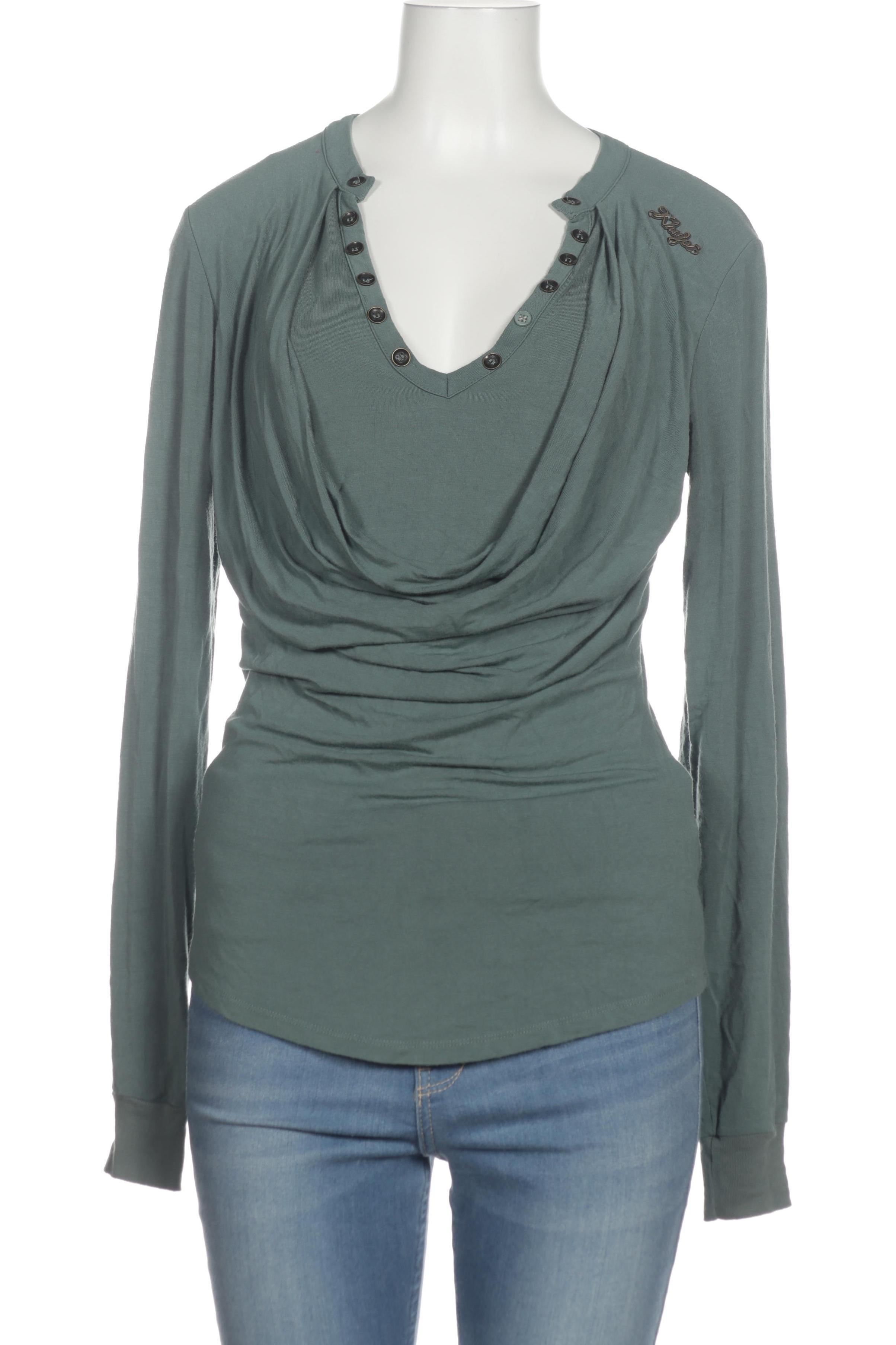 

Khujo Damen Langarmshirt, türkis, Gr.