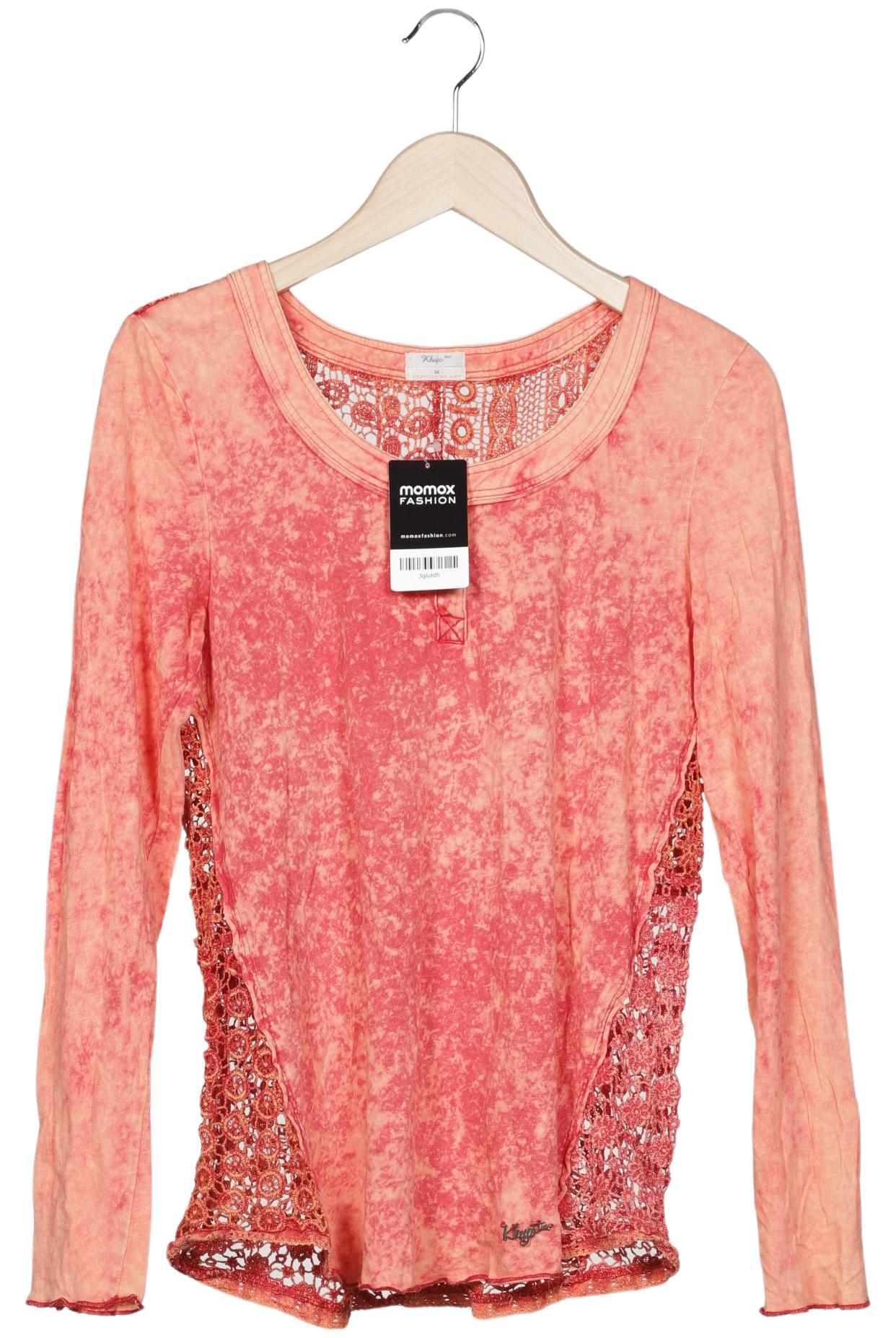 

Khujo Damen Langarmshirt, orange, Gr. 38