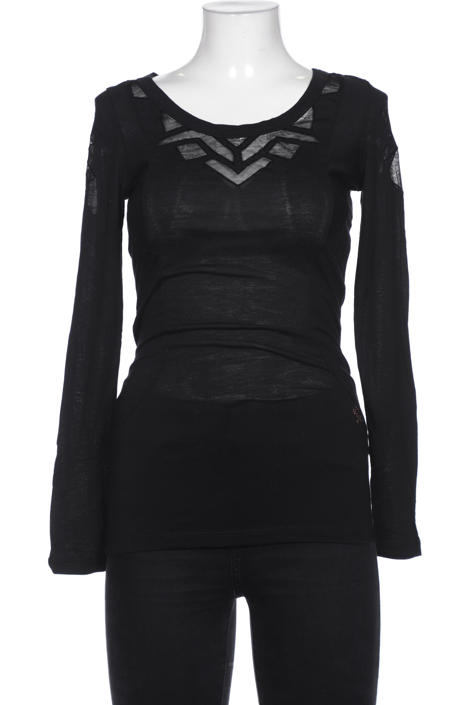 

Khujo Damen Langarmshirt, schwarz