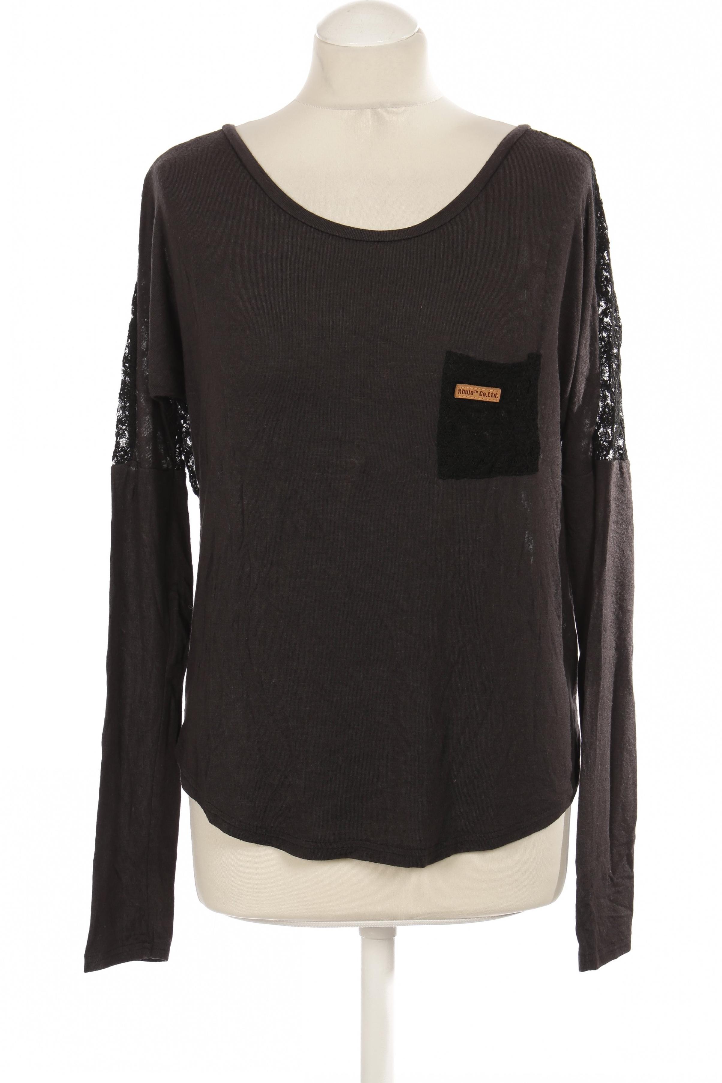 

Khujo Damen Langarmshirt, grau, Gr.