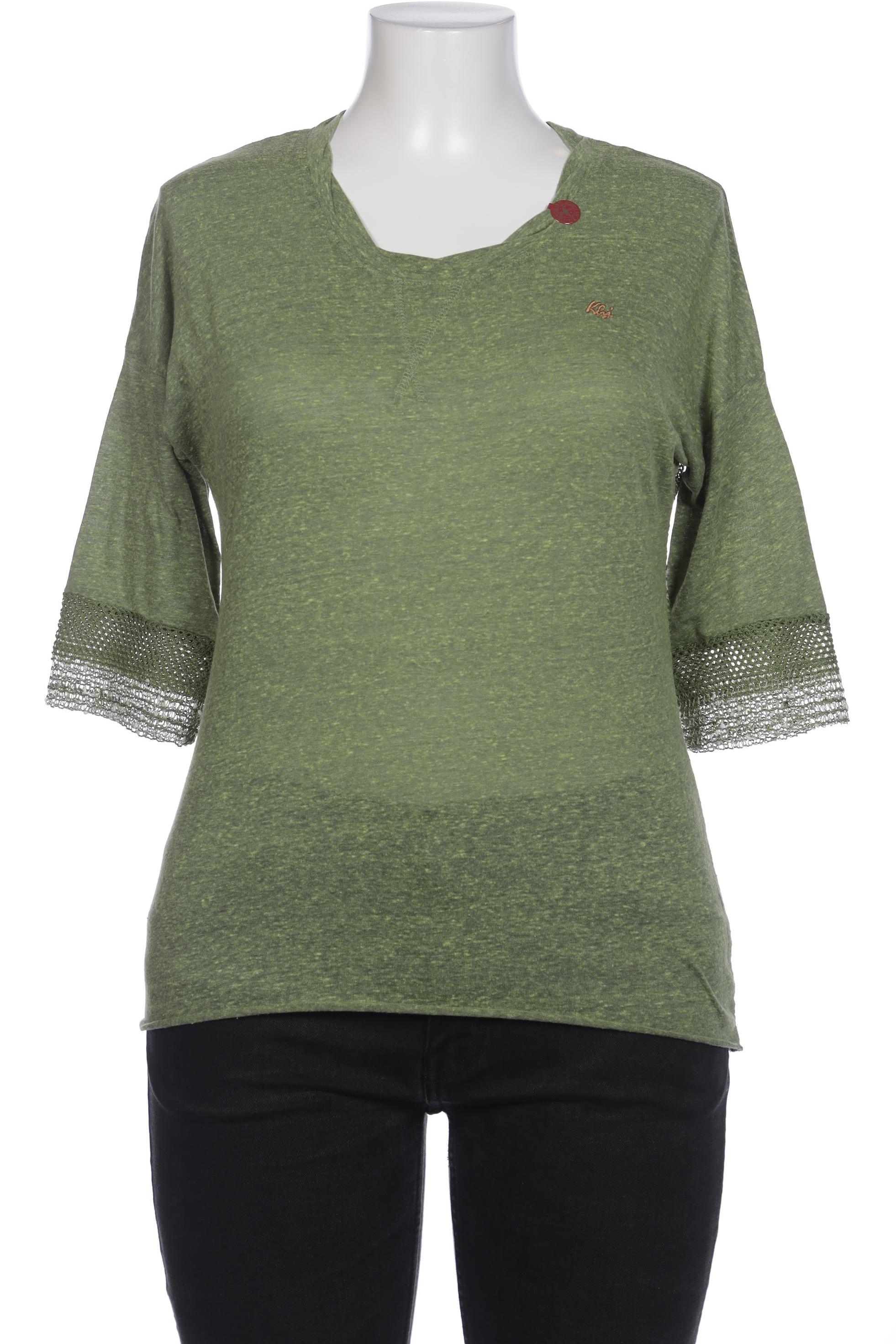 

Khujo Damen Langarmshirt, grün, Gr. 44