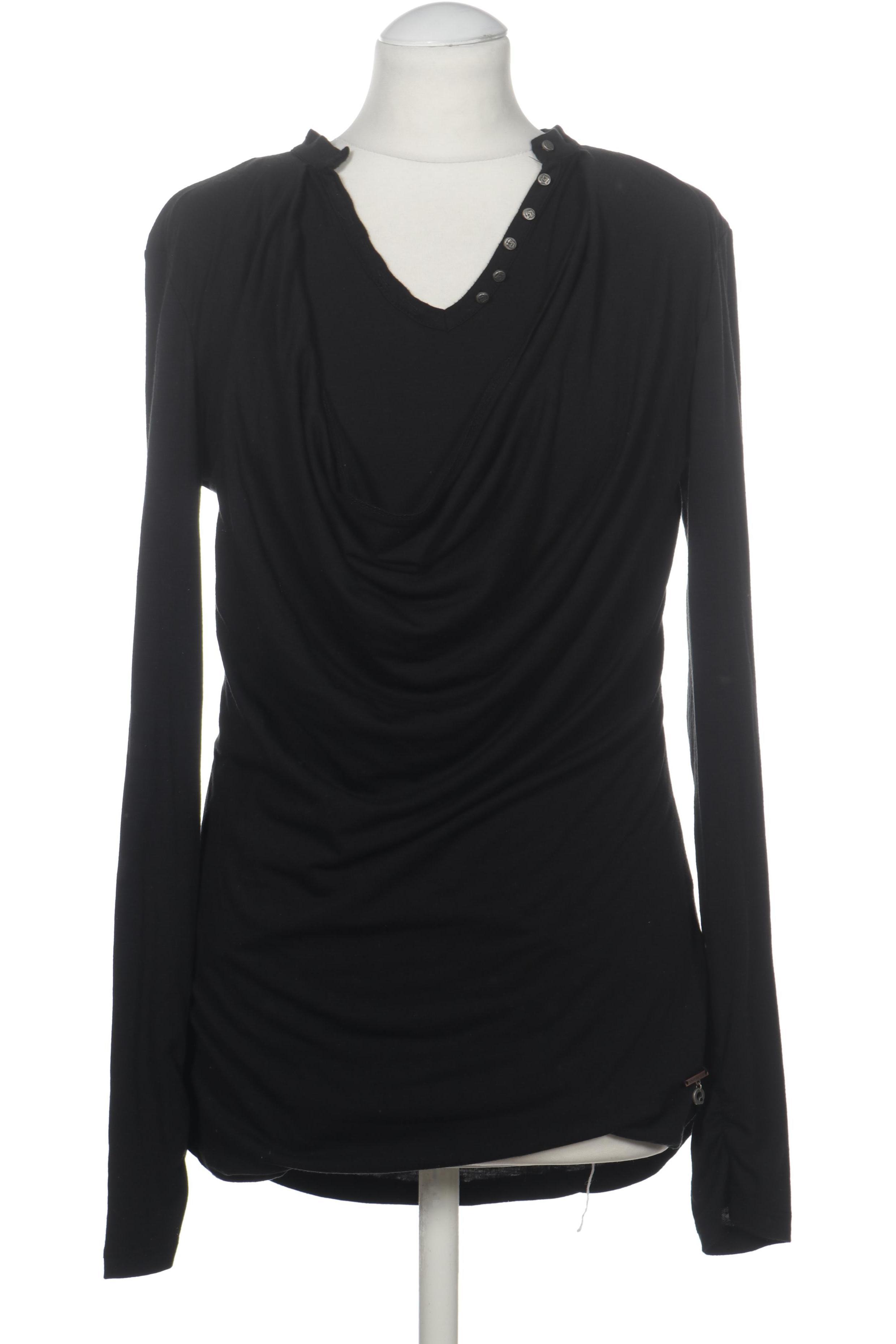 

Khujo Damen Langarmshirt, schwarz, Gr.