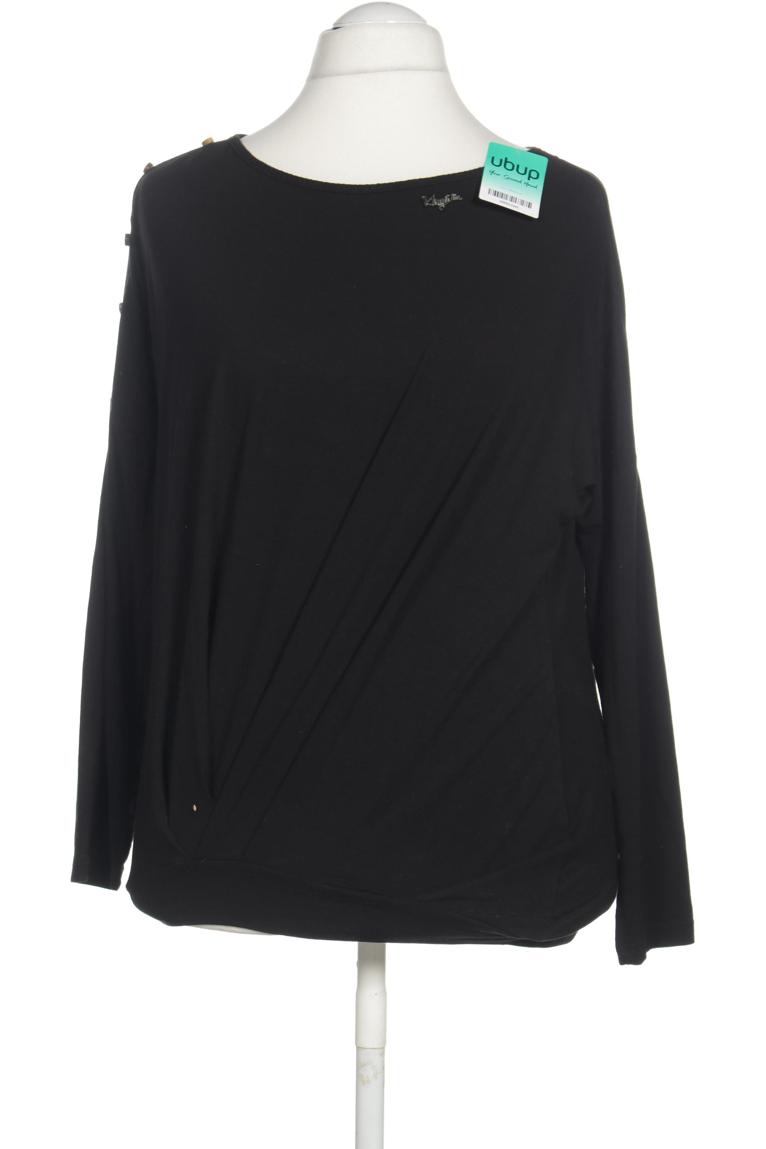 

Khujo Damen Langarmshirt, schwarz, Gr.