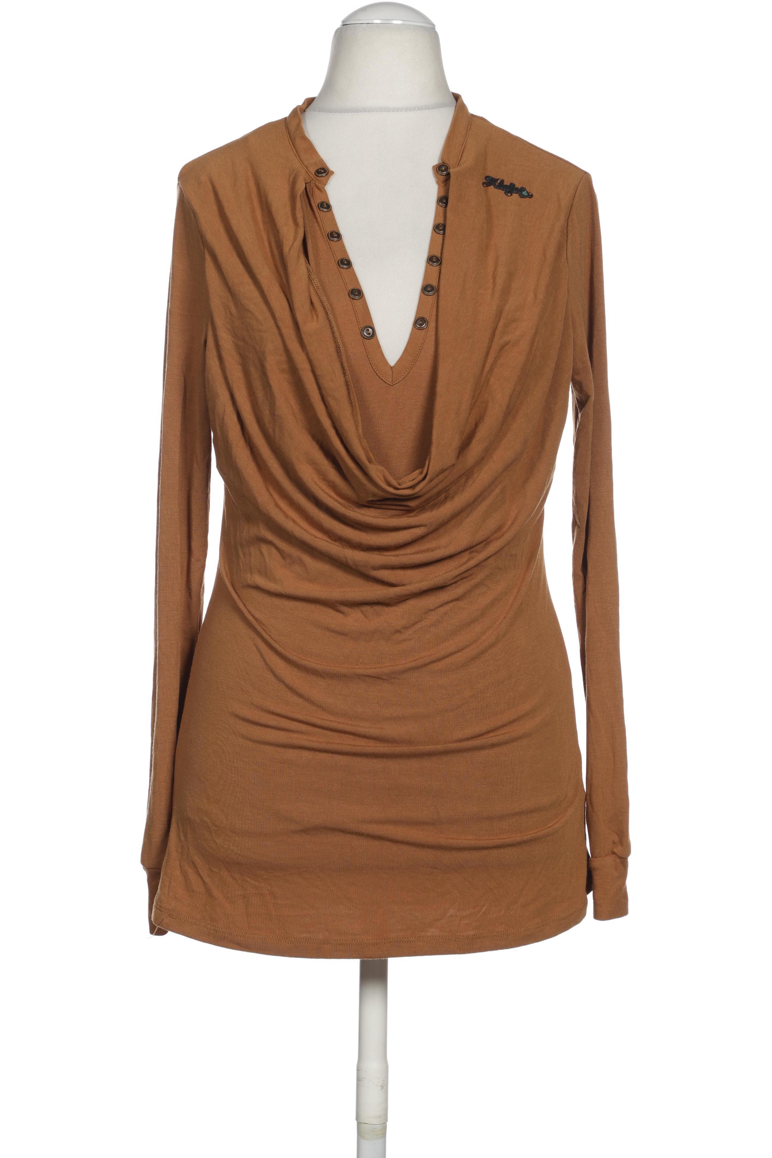 

Khujo Damen Langarmshirt, braun, Gr.