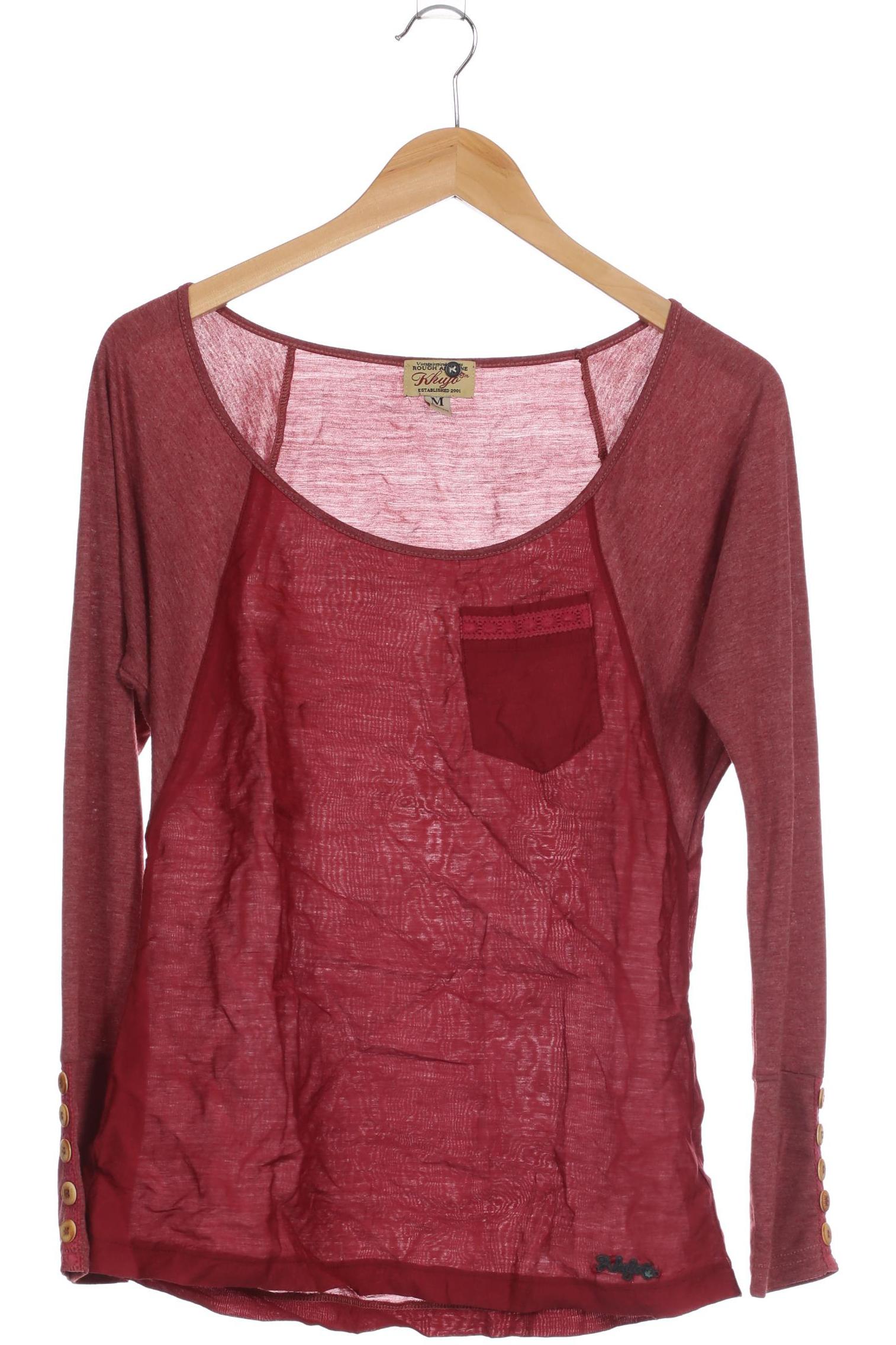 

Khujo Damen Langarmshirt, rot, Gr.