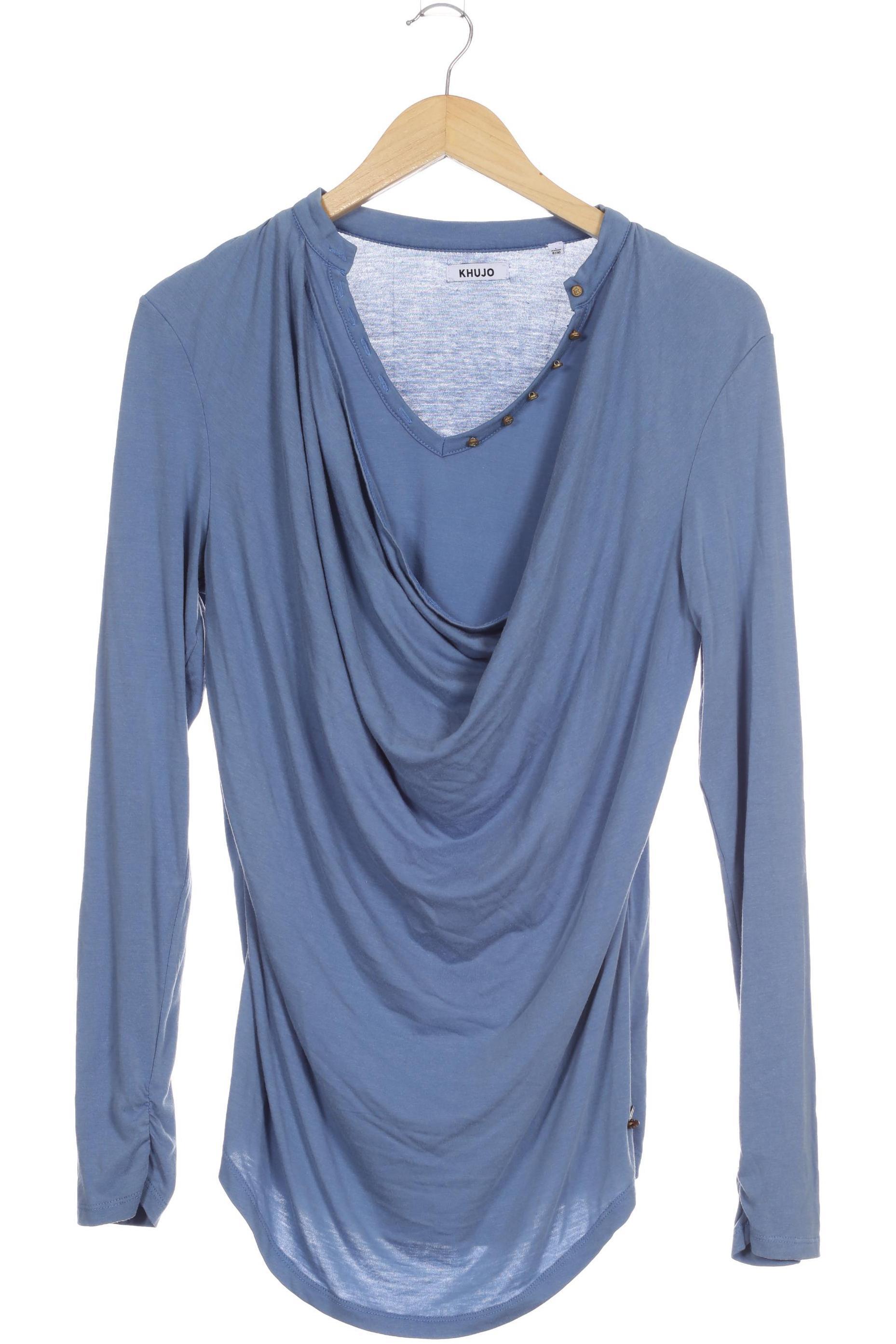 

Khujo Damen Langarmshirt, blau, Gr.