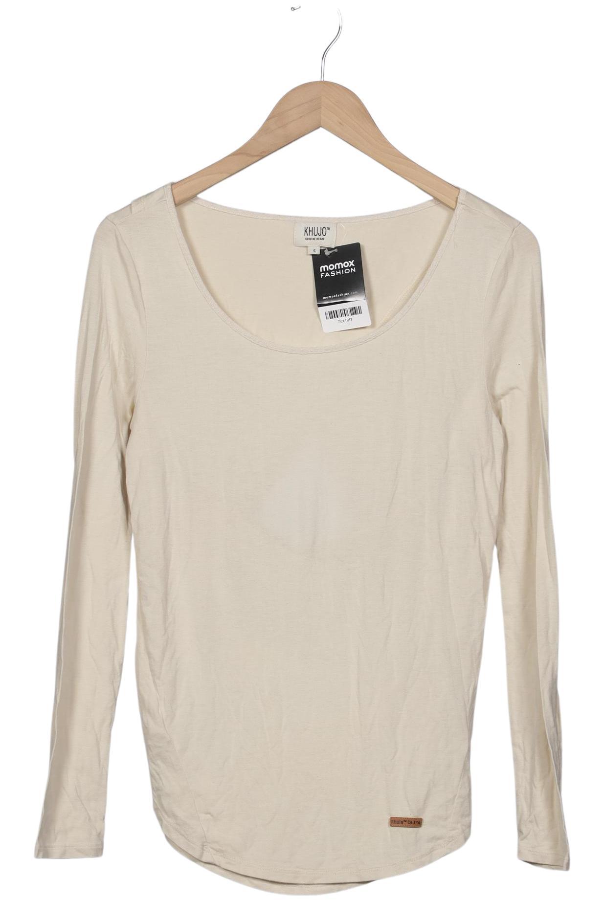 

Khujo Damen Langarmshirt, beige, Gr. 36
