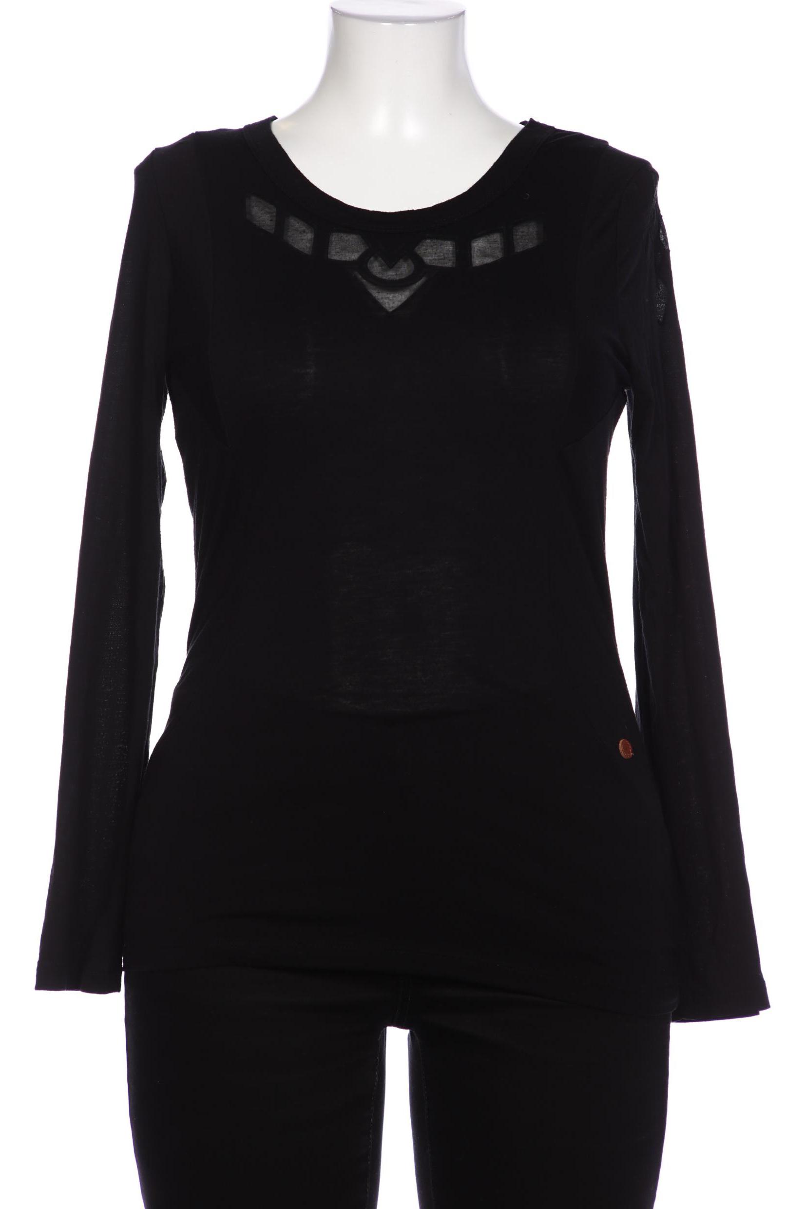 

Khujo Damen Langarmshirt, schwarz, Gr. 44