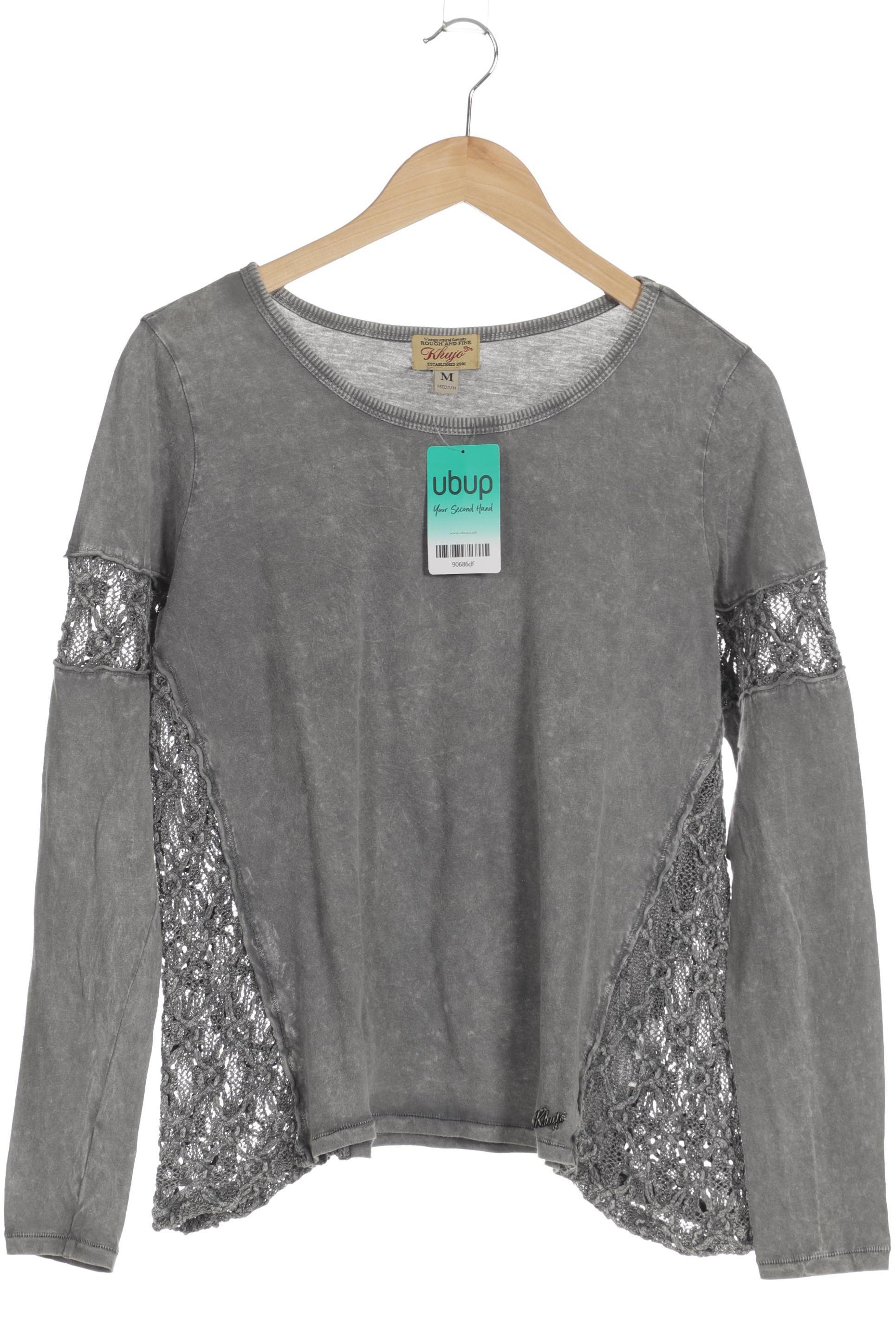 

Khujo Damen Langarmshirt, grau, Gr.