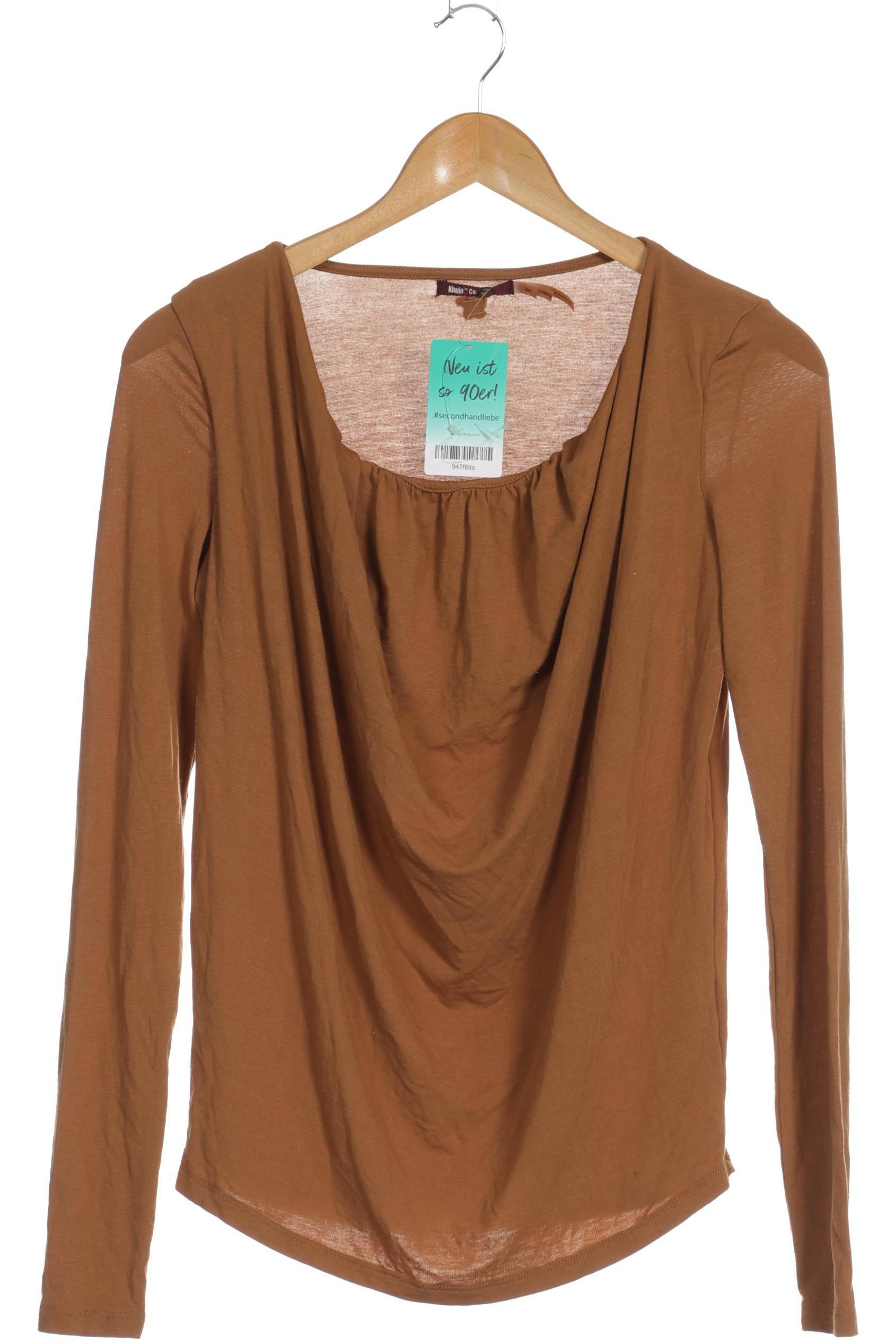 

Khujo Damen Langarmshirt, braun, Gr.