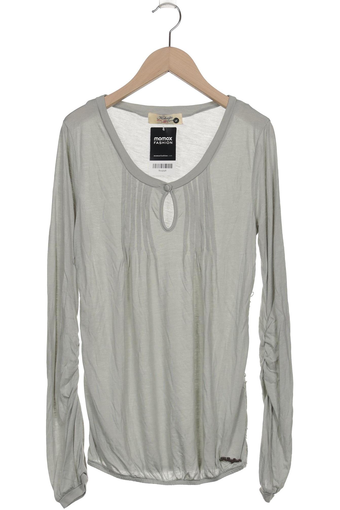 

Khujo Damen Langarmshirt, grün, Gr. 42