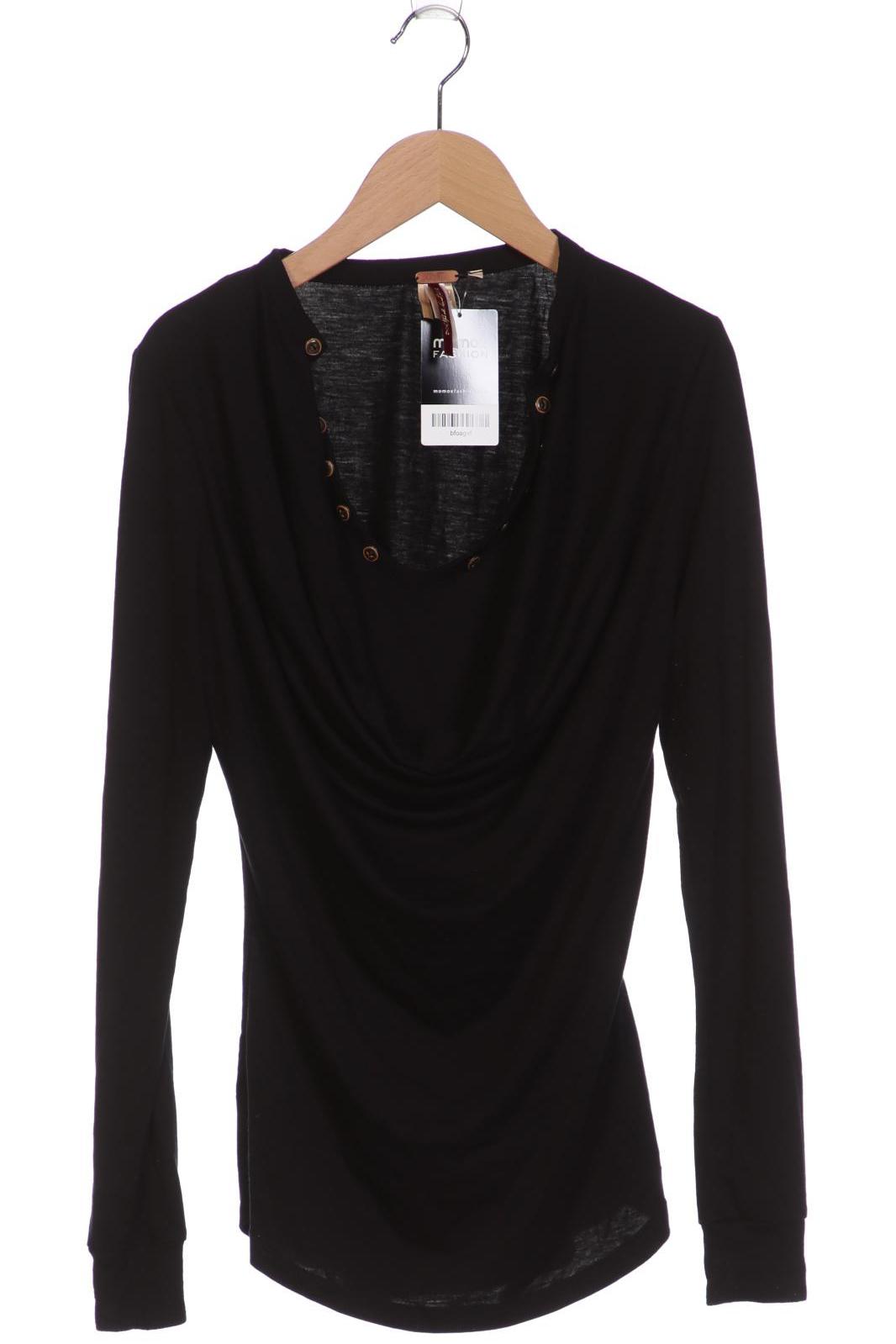 

Khujo Damen Langarmshirt, schwarz, Gr. 38