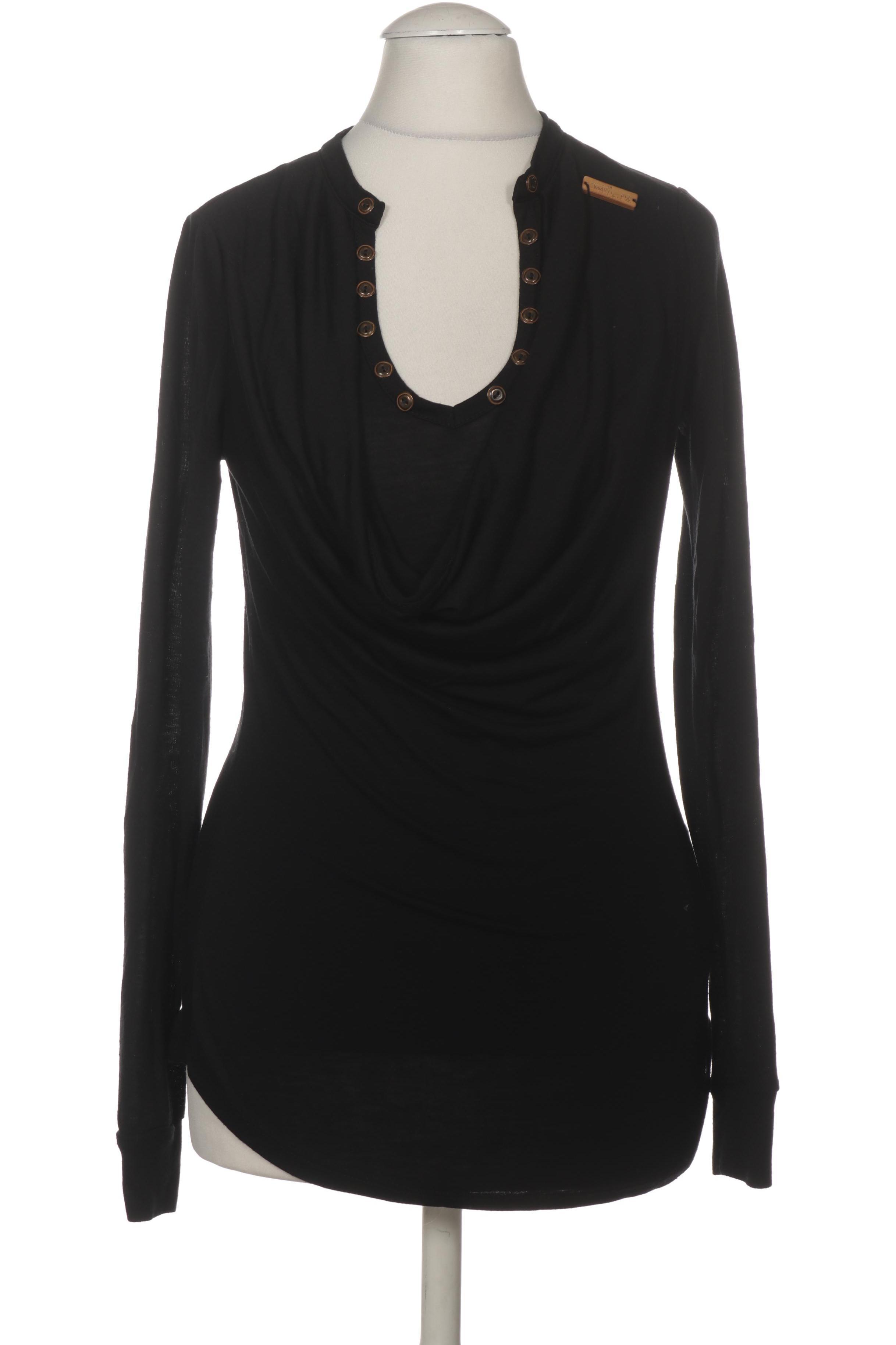 

Khujo Damen Langarmshirt, schwarz, Gr.