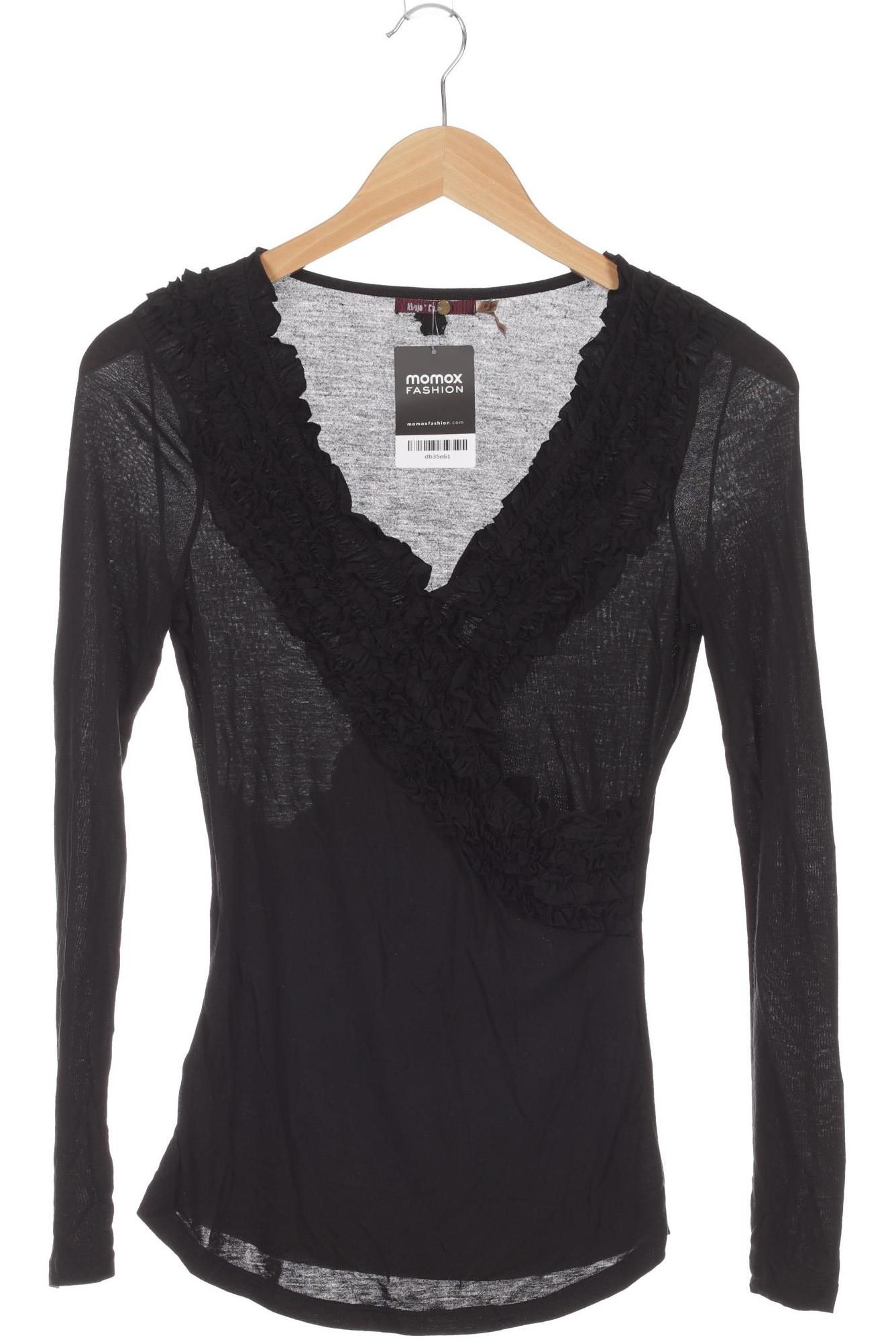 

Khujo Damen Langarmshirt, schwarz