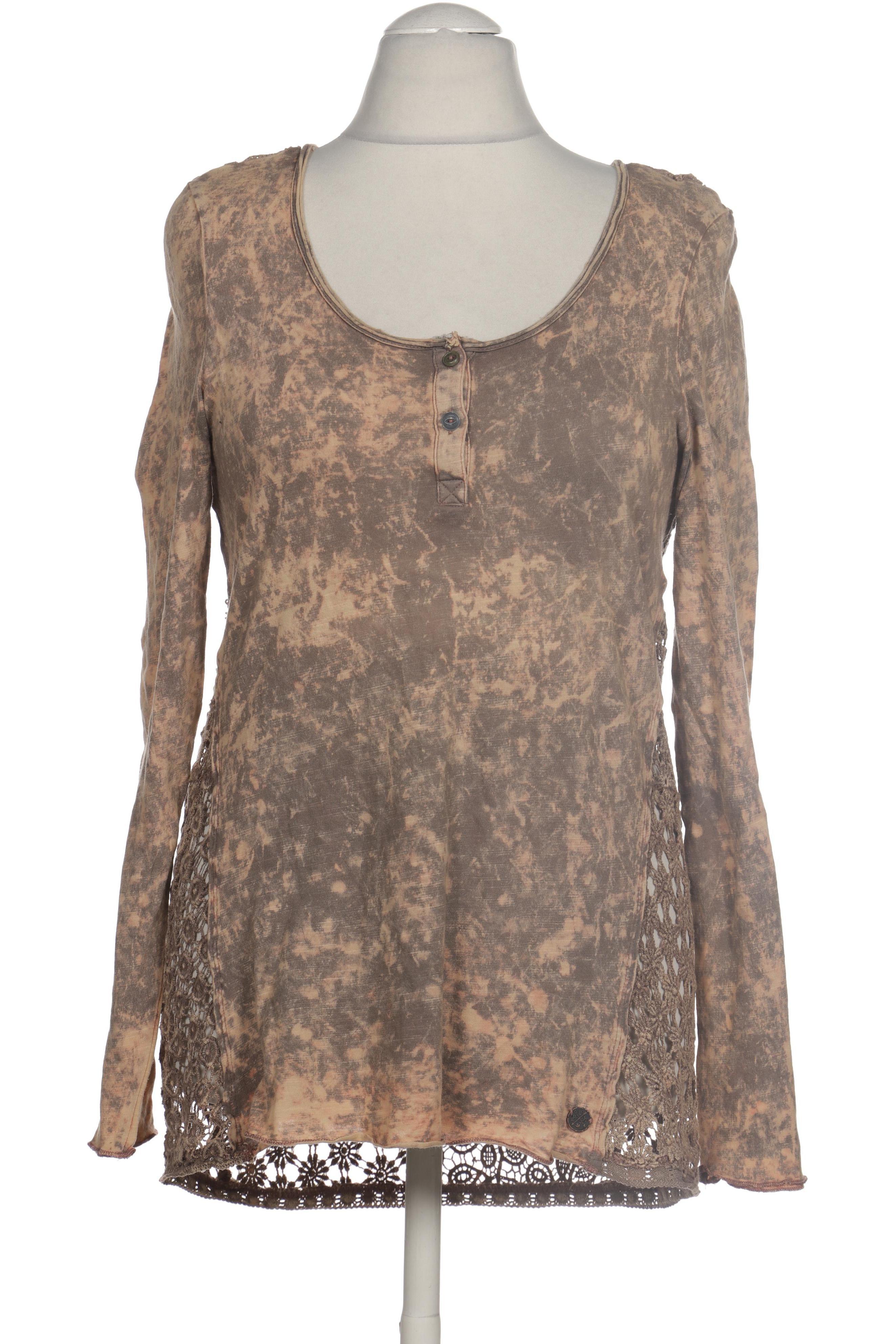 

Khujo Damen Langarmshirt, braun, Gr.