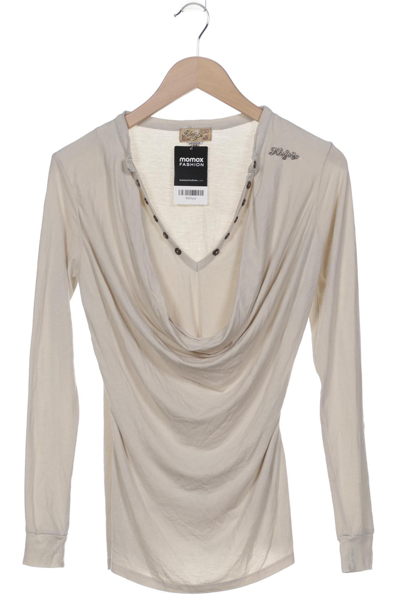 

Khujo Damen Langarmshirt, beige, Gr. 38