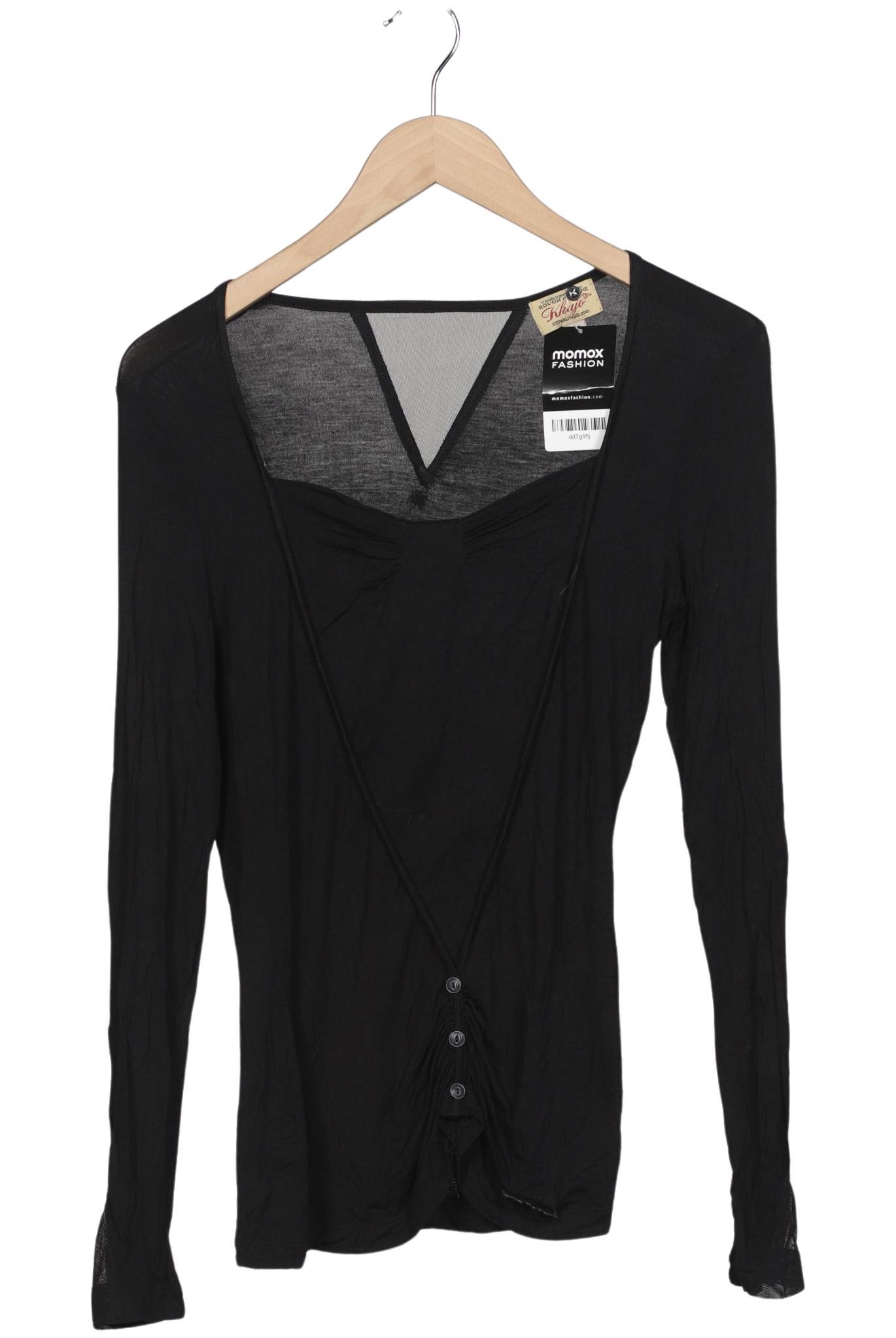 

Khujo Damen Langarmshirt, schwarz, Gr. 38