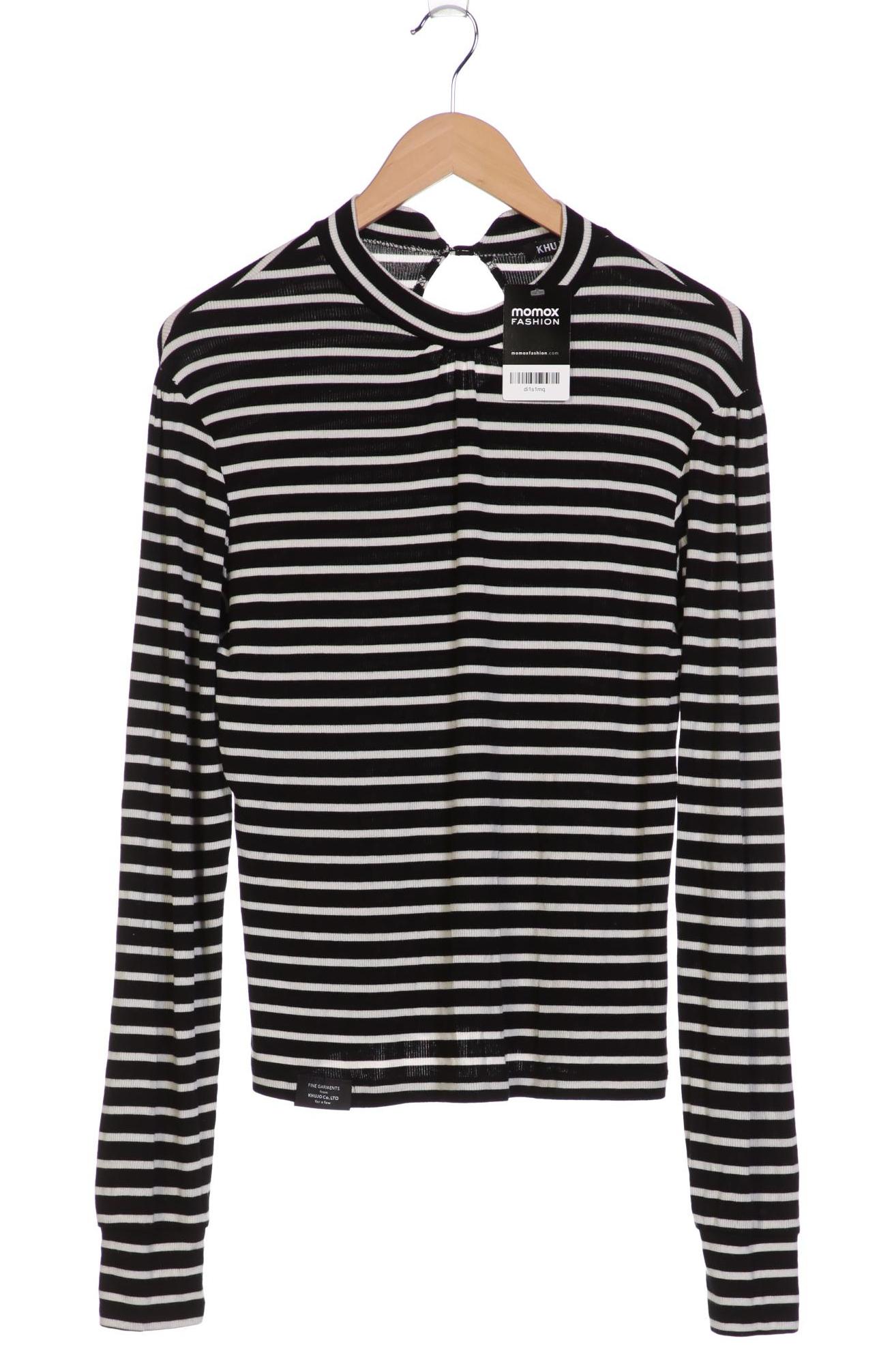 

Khujo Damen Langarmshirt, schwarz, Gr. 36