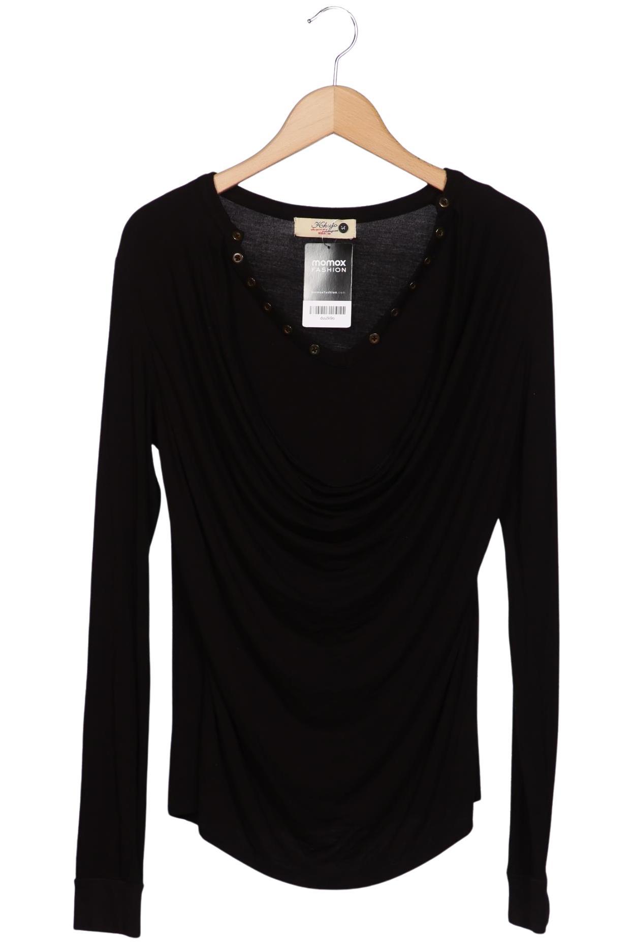 

Khujo Damen Langarmshirt, schwarz, Gr. 38