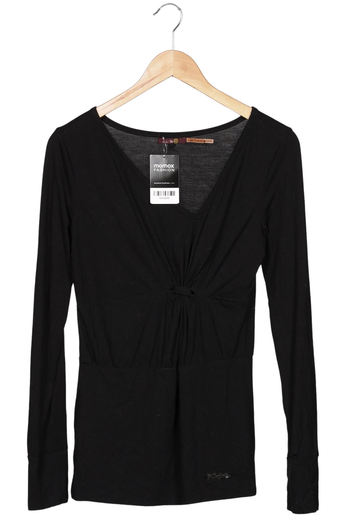 

Khujo Damen Langarmshirt, schwarz, Gr. 38