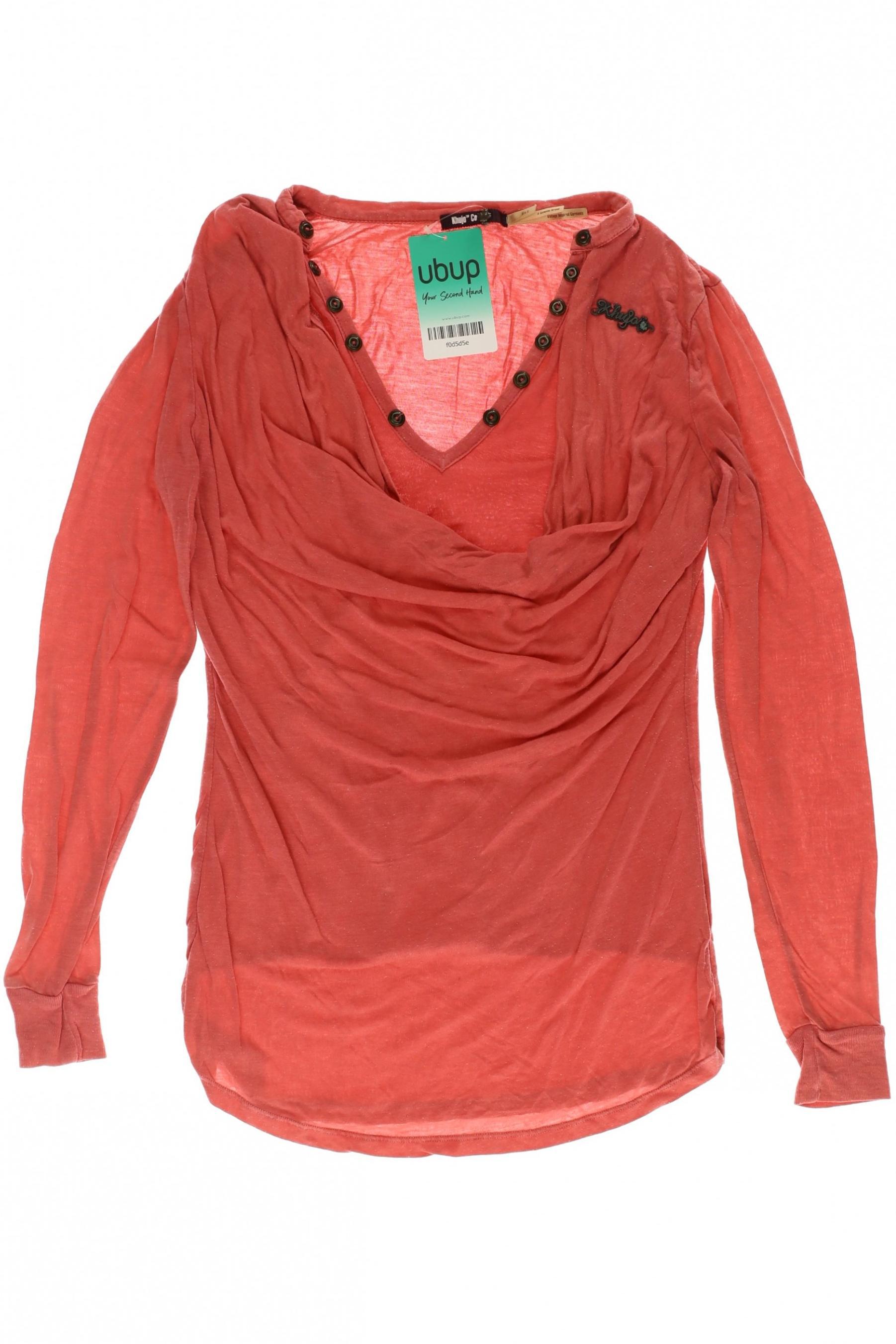 

Khujo Damen Langarmshirt, pink, Gr.