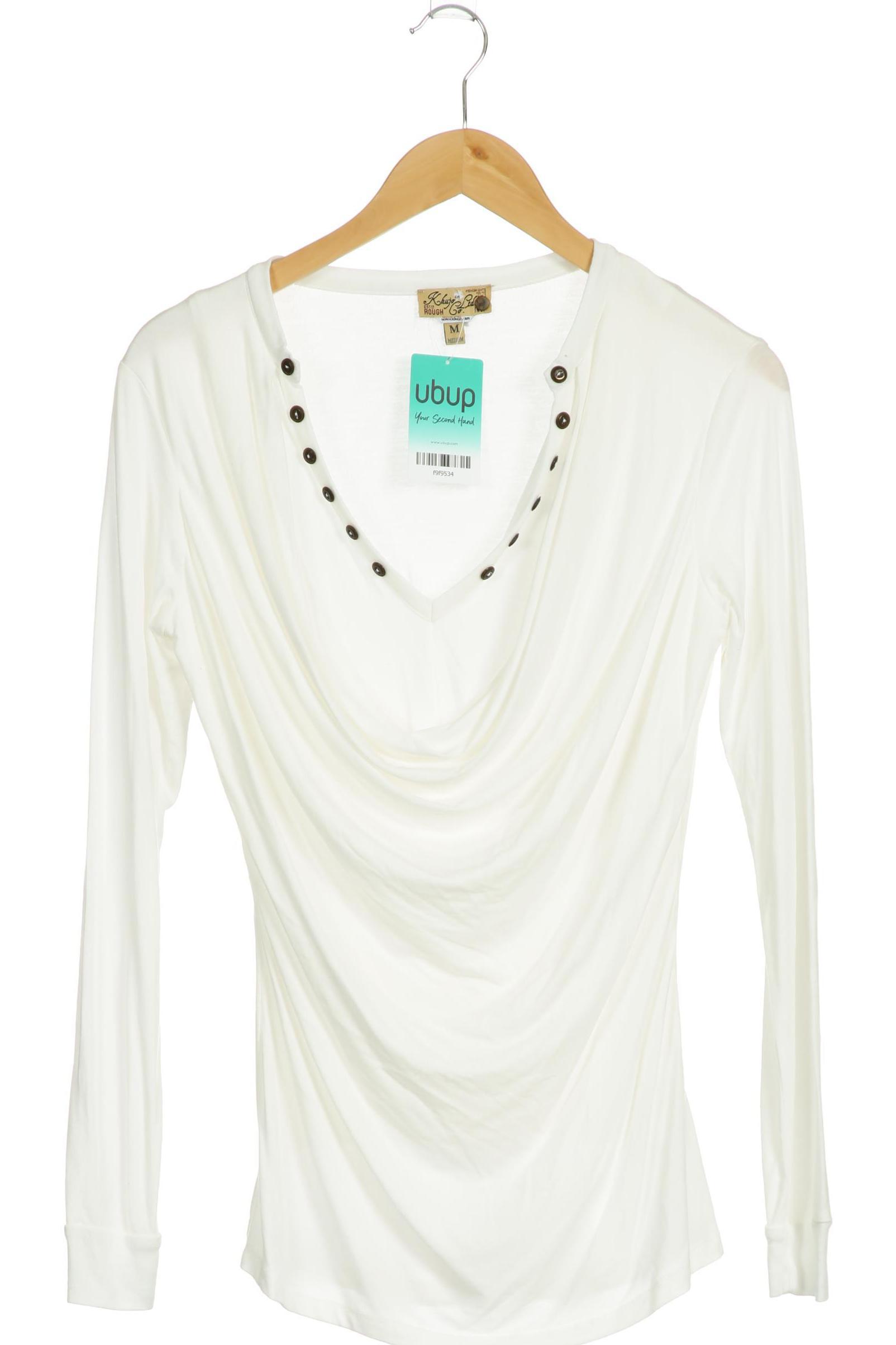 

Khujo Damen Langarmshirt, weiß, Gr.