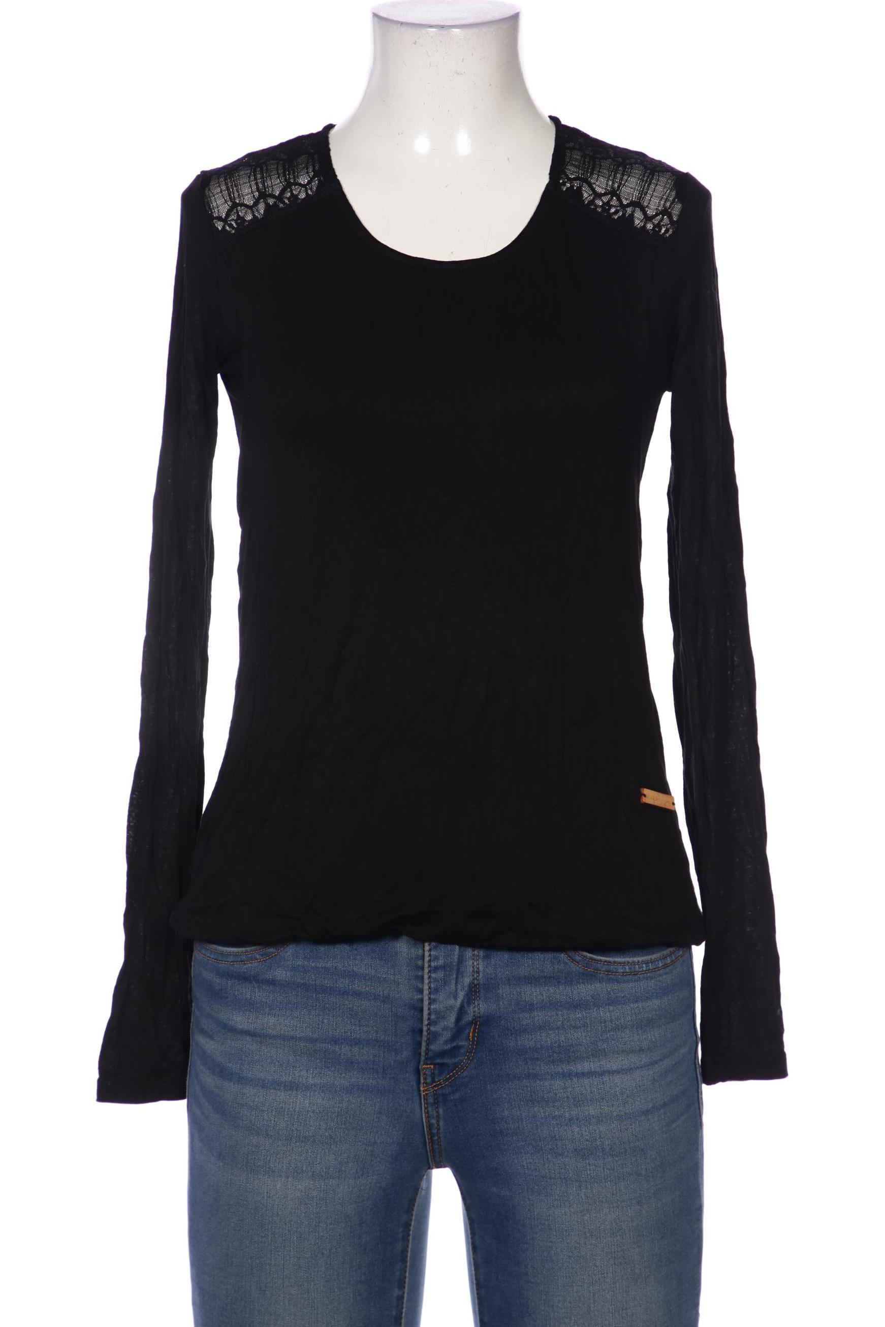 

Khujo Damen Langarmshirt, schwarz, Gr. 36