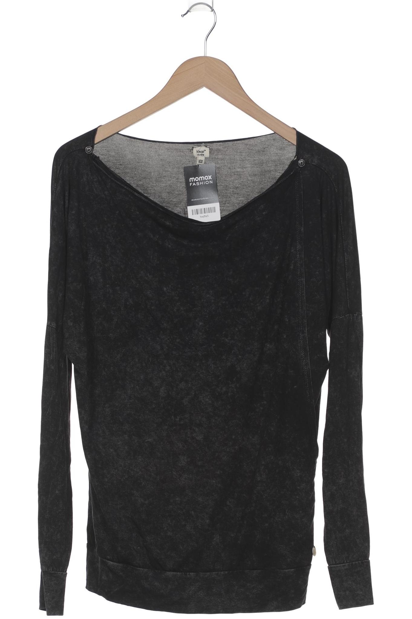 

Khujo Damen Langarmshirt, schwarz, Gr. 44