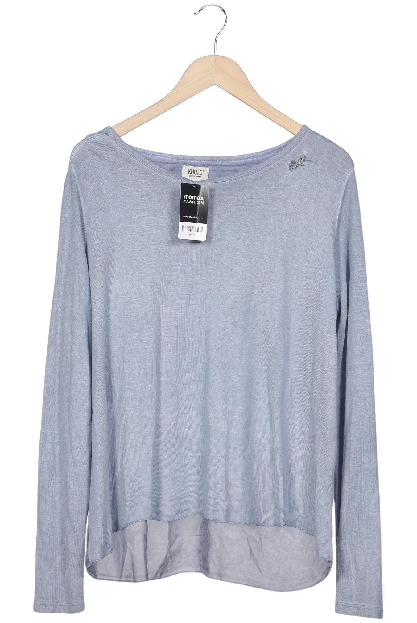

Khujo Damen Langarmshirt, hellblau, Gr. 42
