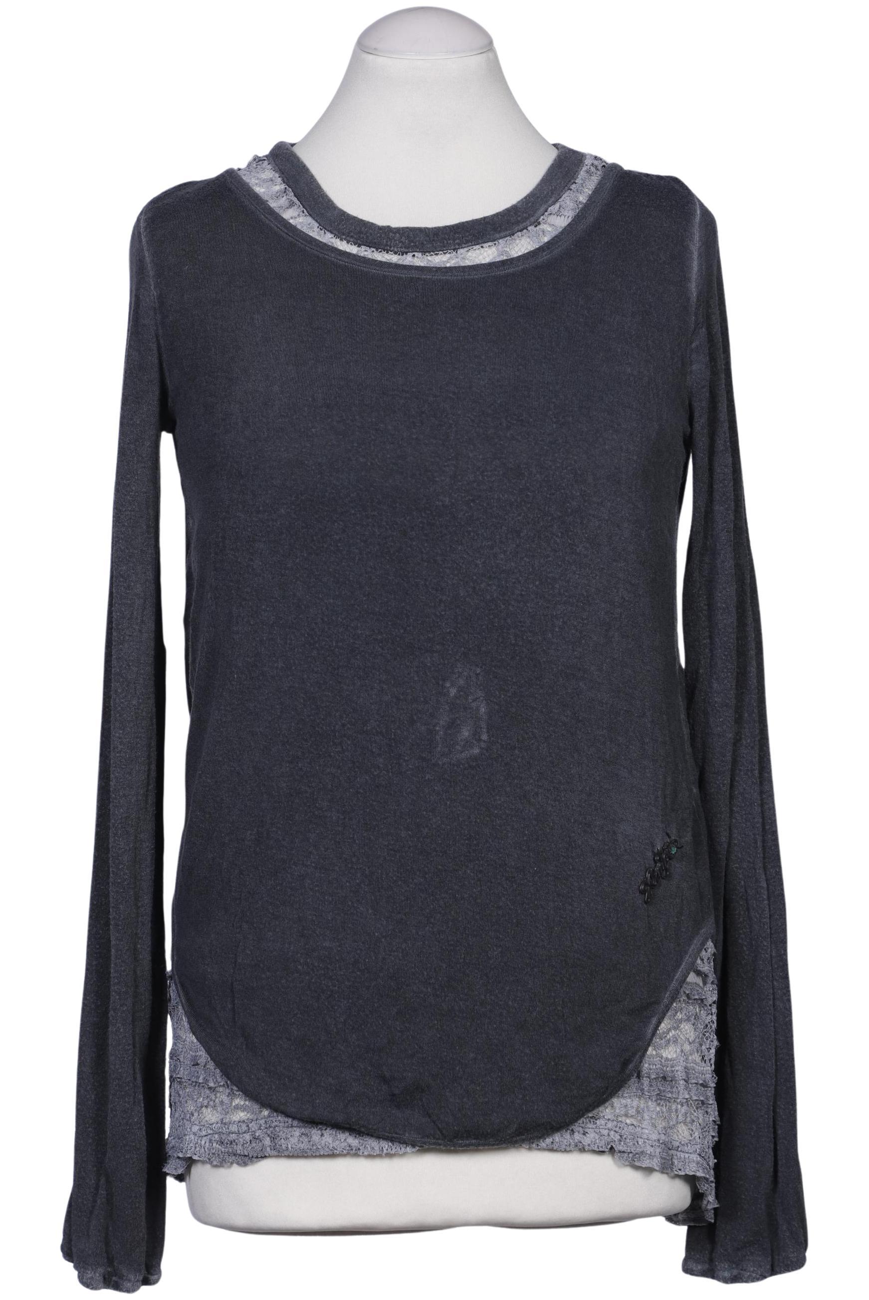 Thumbnail - Khujo Damen Langarmshirt, grau, Gr. 36