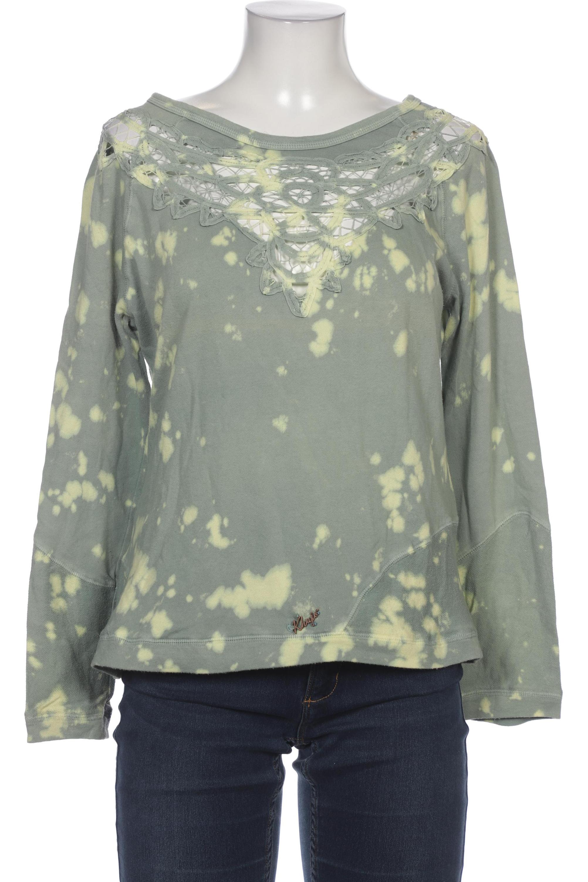 

Khujo Damen Langarmshirt, türkis, Gr. 38