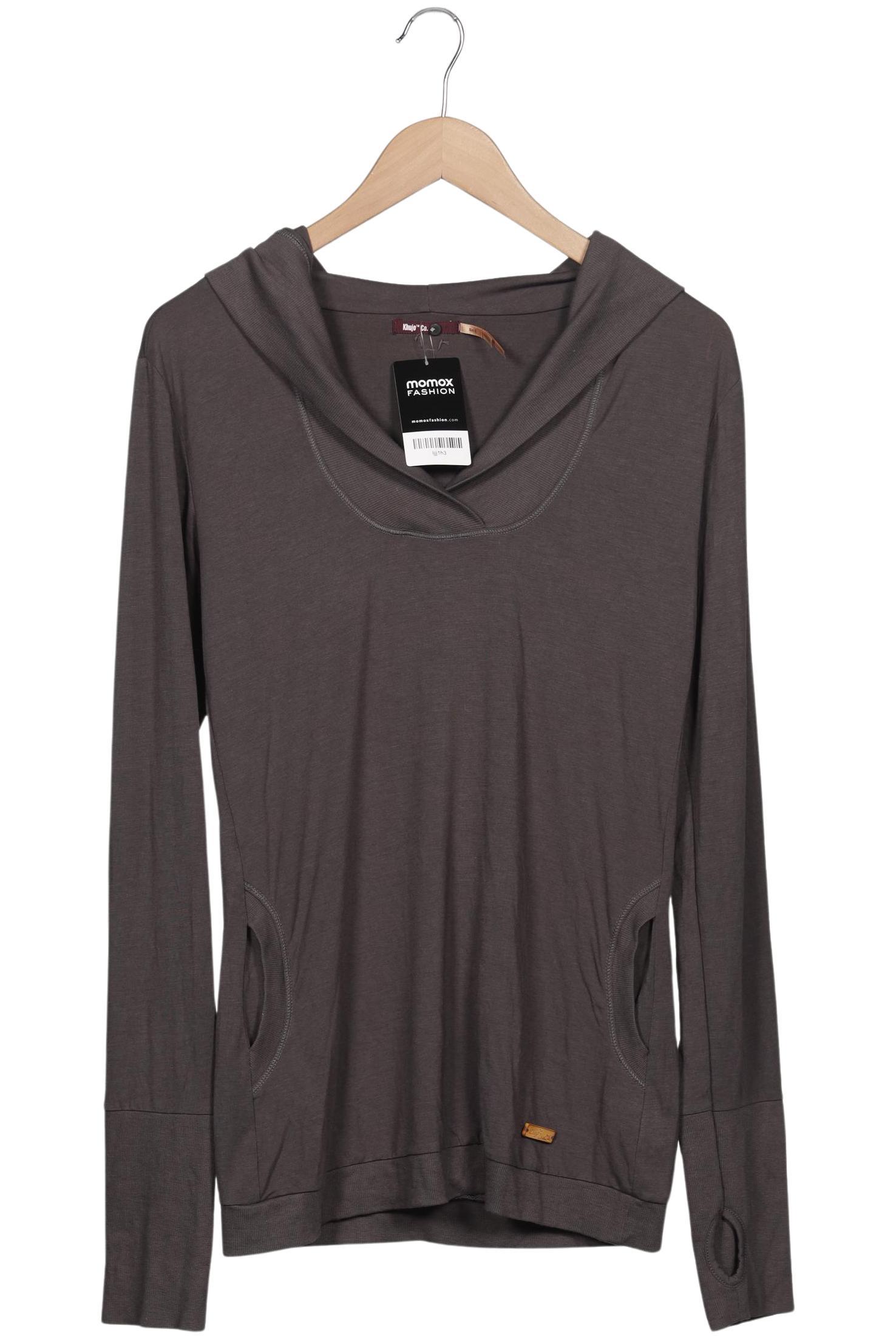 

Khujo Damen Langarmshirt, grau, Gr. 44