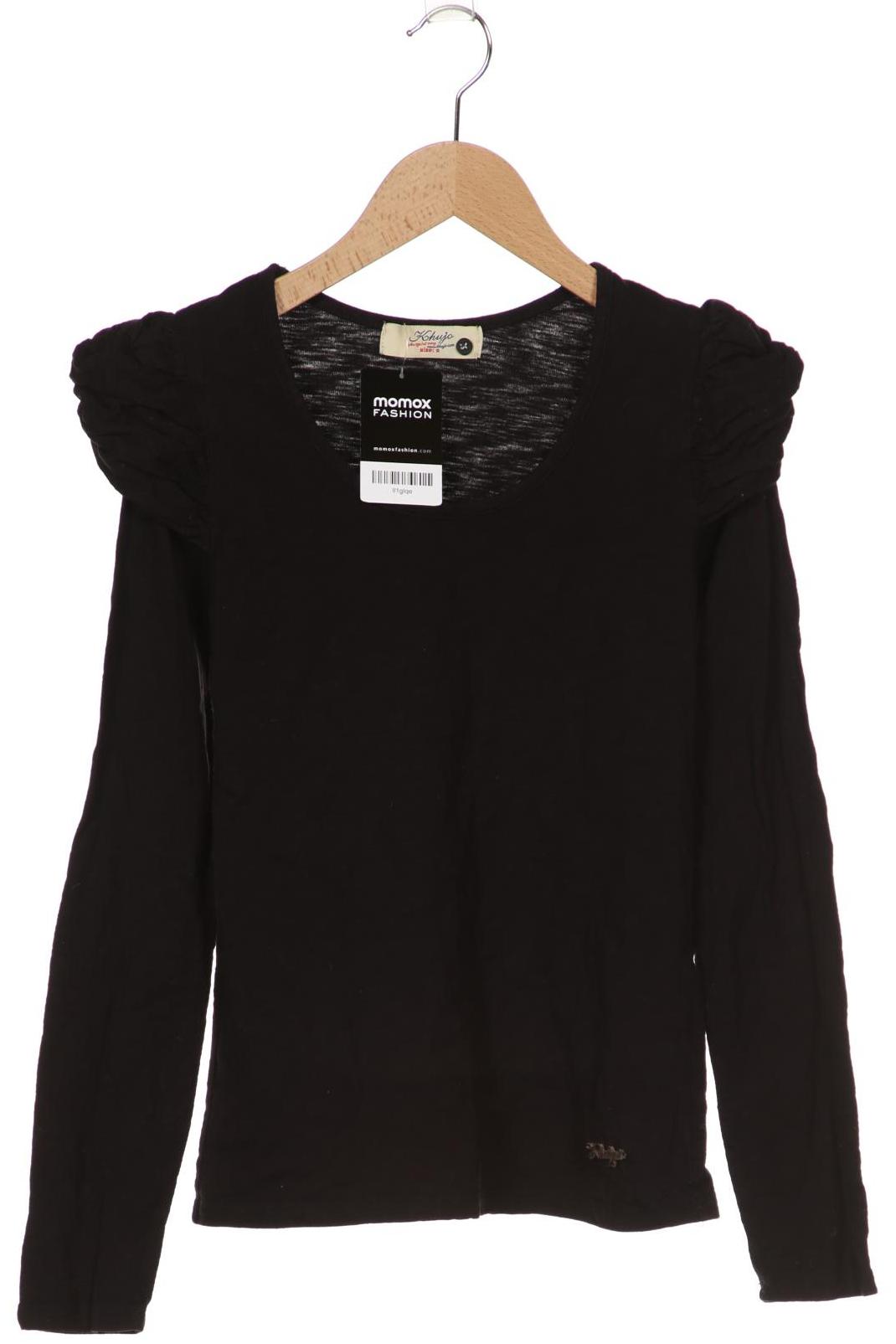 

Khujo Damen Langarmshirt, schwarz