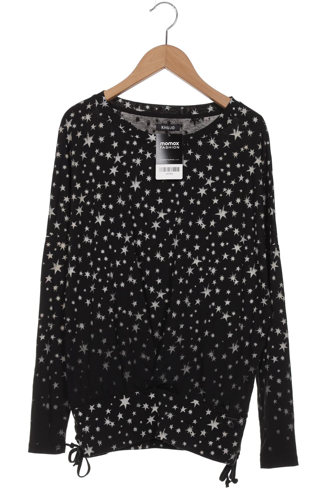 

Khujo Damen Langarmshirt, schwarz, Gr. 36