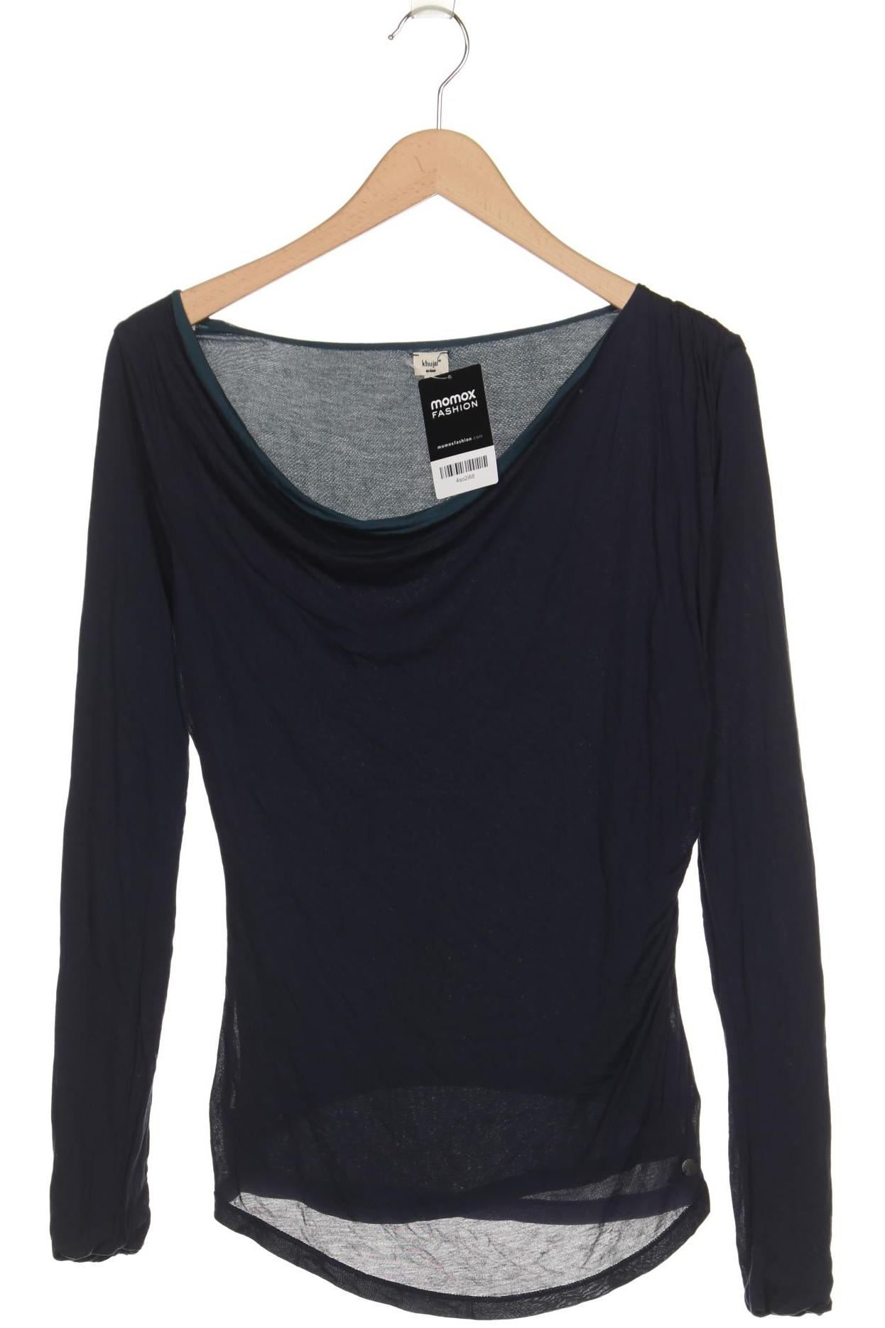 

Khujo Damen Langarmshirt, marineblau, Gr. 38