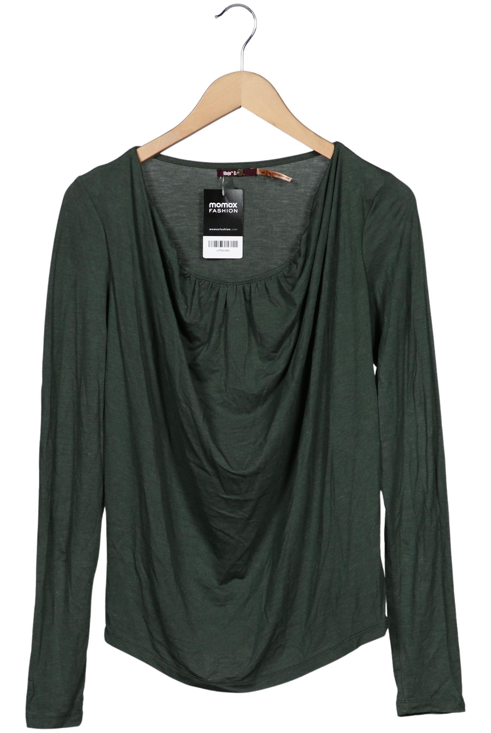 

Khujo Damen Langarmshirt, grün, Gr. 38