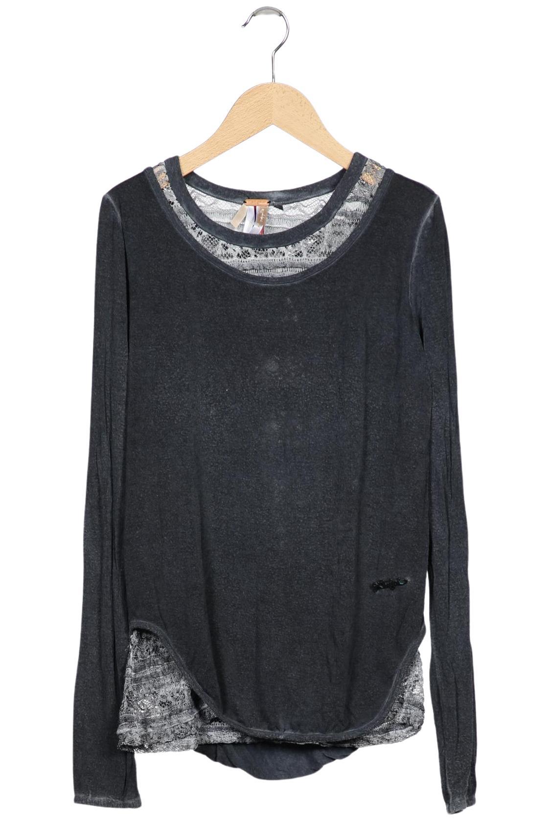 

Khujo Damen Langarmshirt, grau, Gr. 38