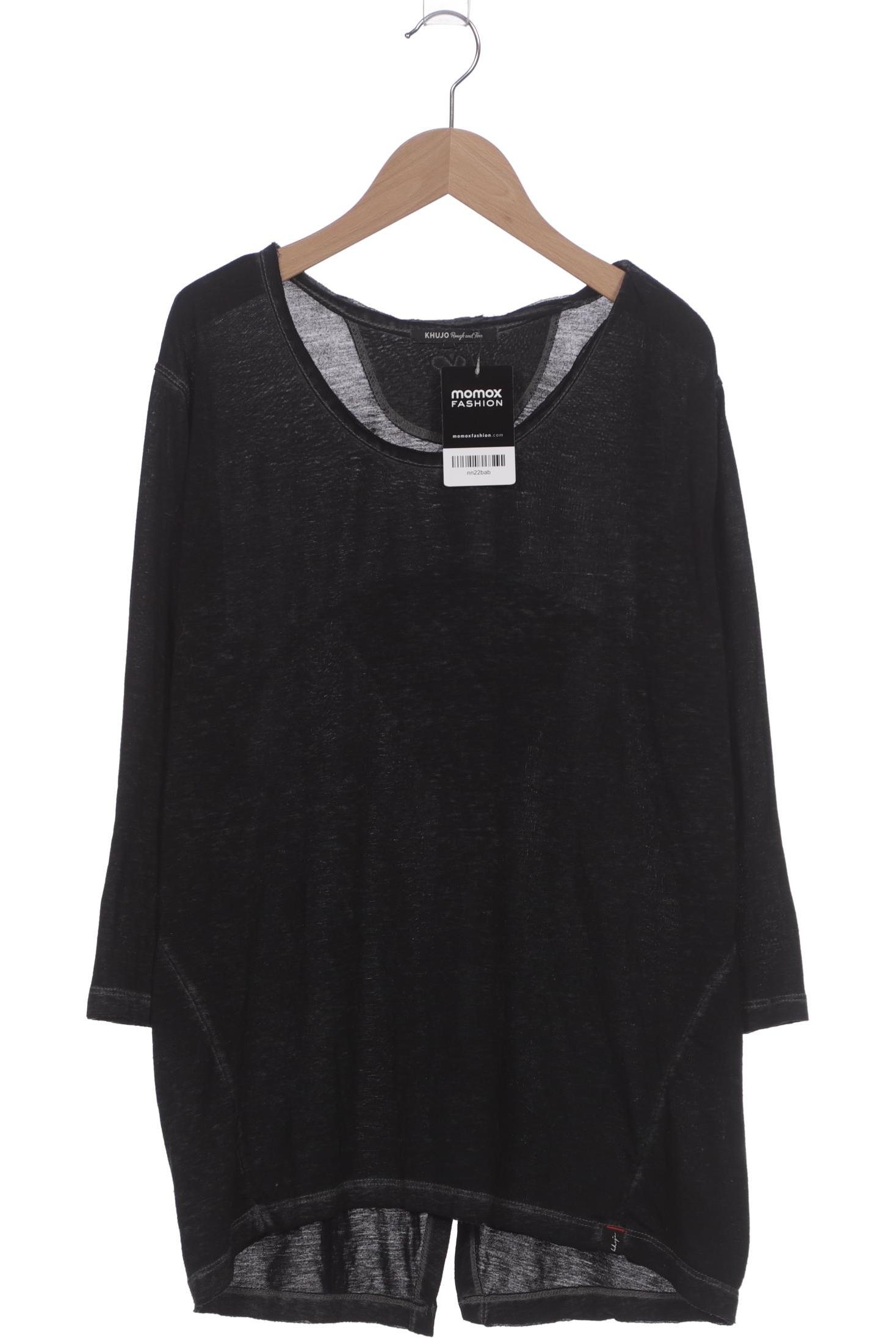 

Khujo Damen Langarmshirt, schwarz, Gr. 44