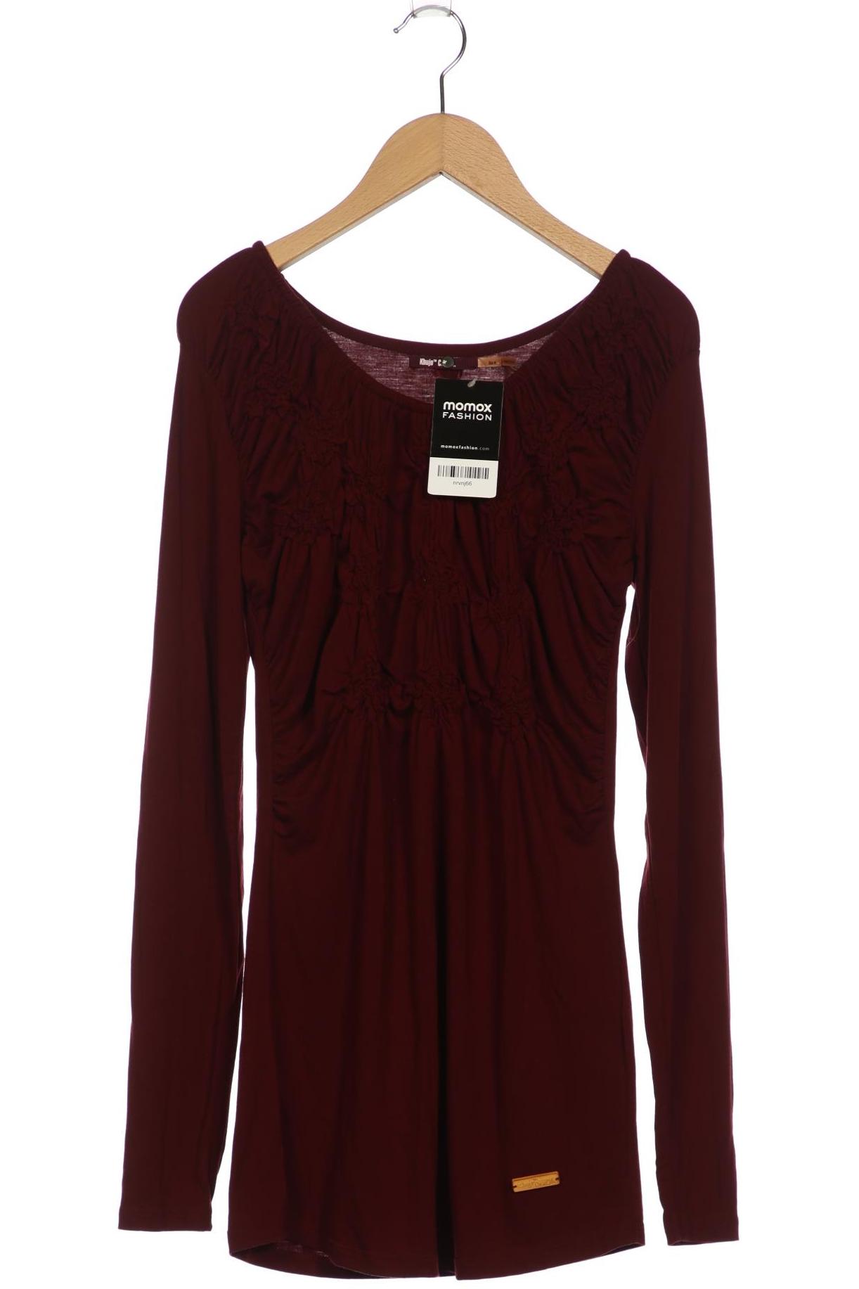 

Khujo Damen Langarmshirt, bordeaux, Gr. 38