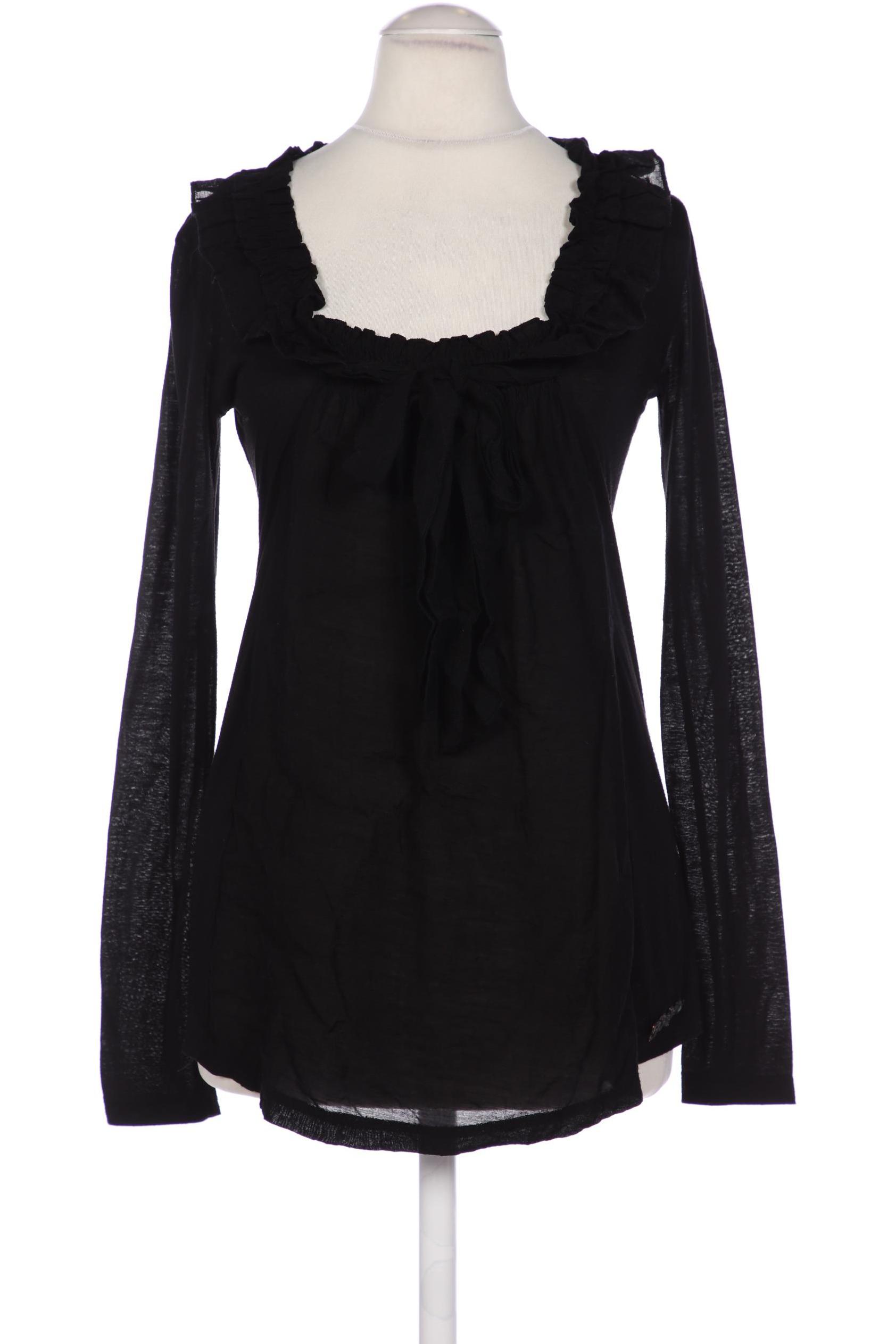 

Khujo Damen Langarmshirt, schwarz, Gr. 36
